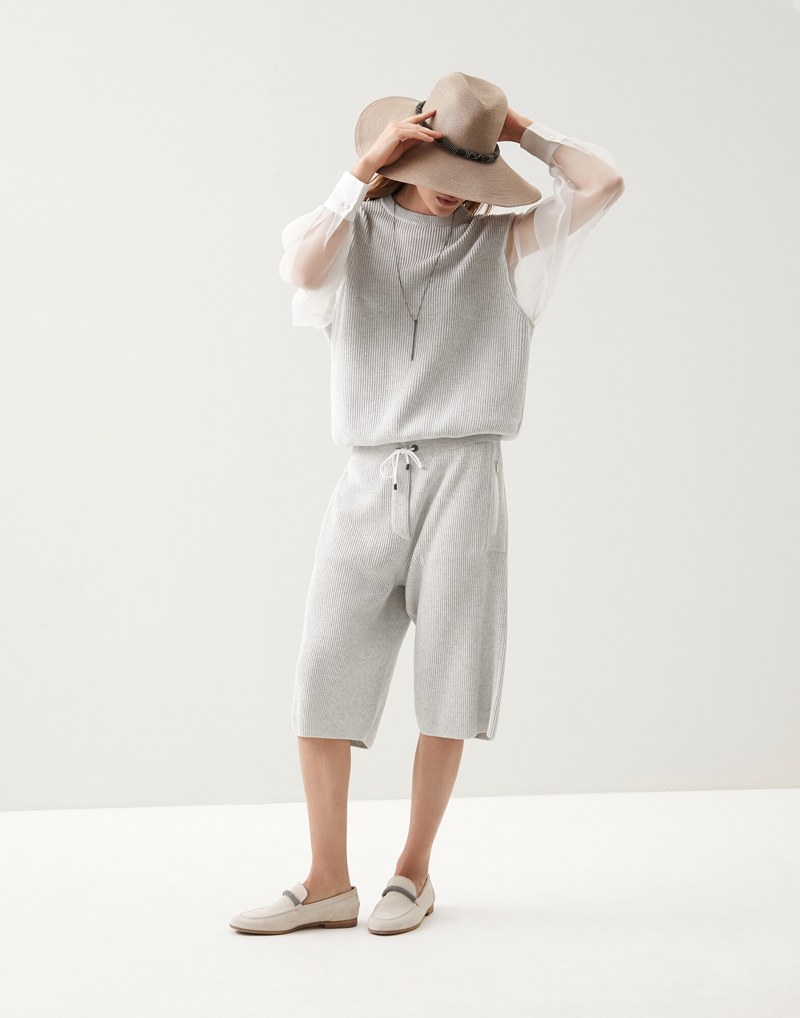Pull Ras-de-cou - Vue tenue complète