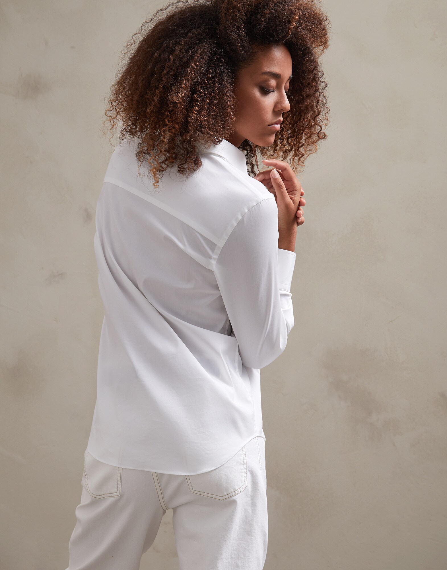 Cotton Shirt - Back