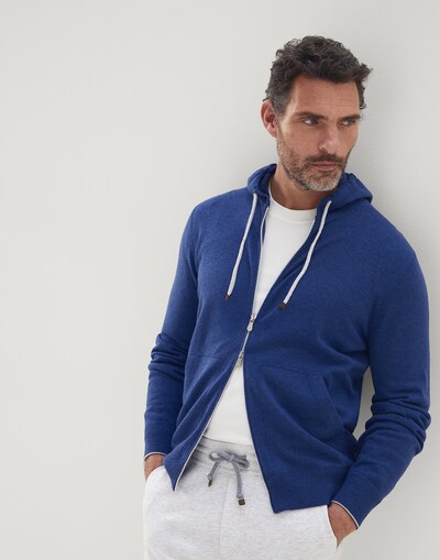Zip-front Cardigan - Editorial view