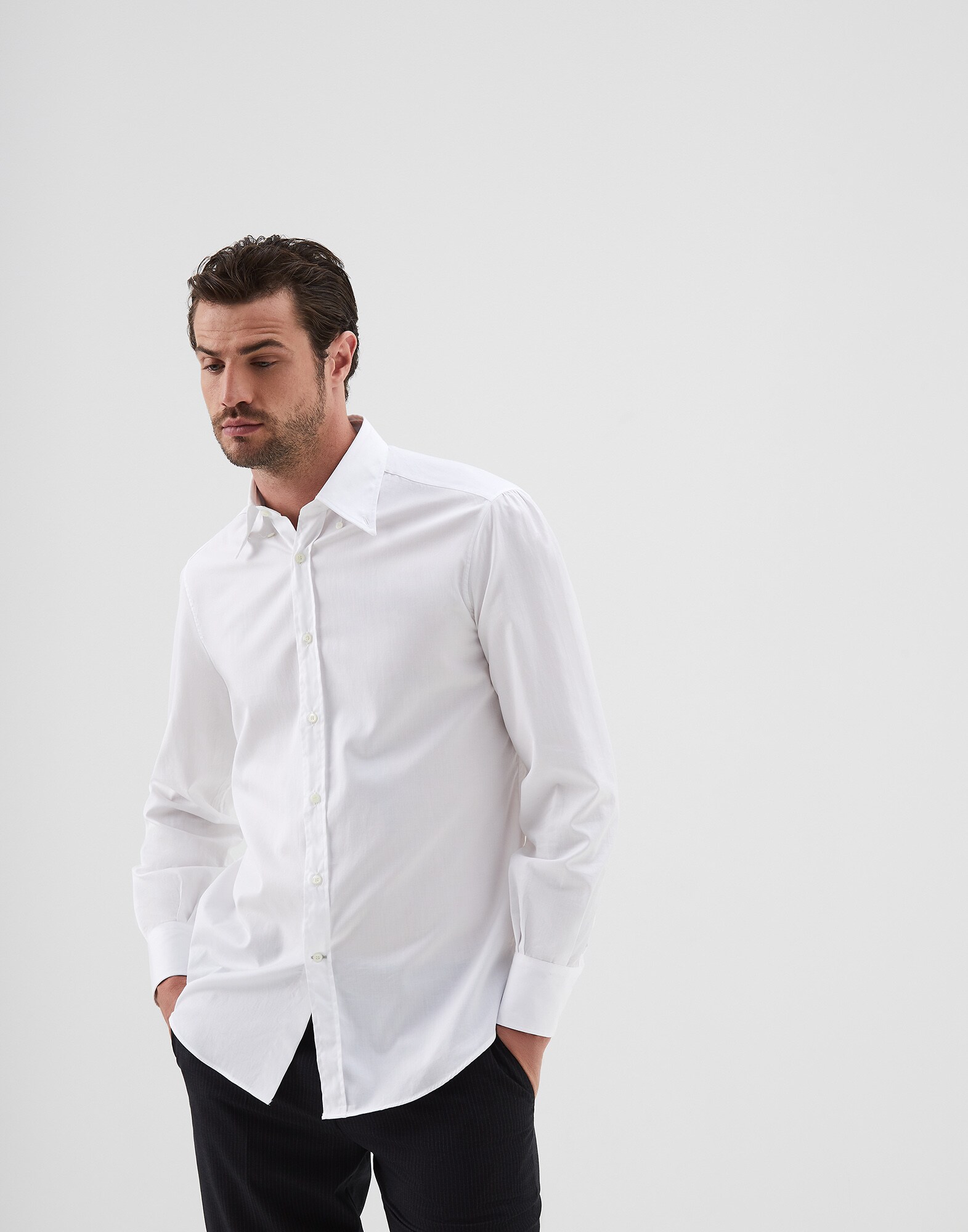 Button-Down-Hemd - Front