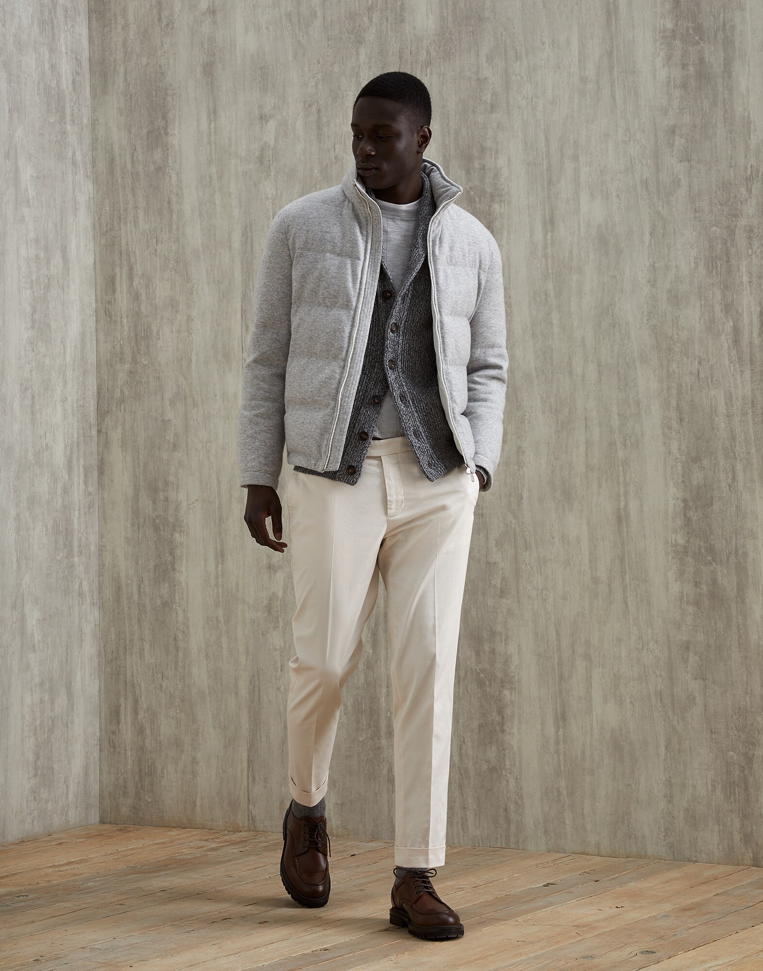 Cárdigan con Botones - Vista look completo
