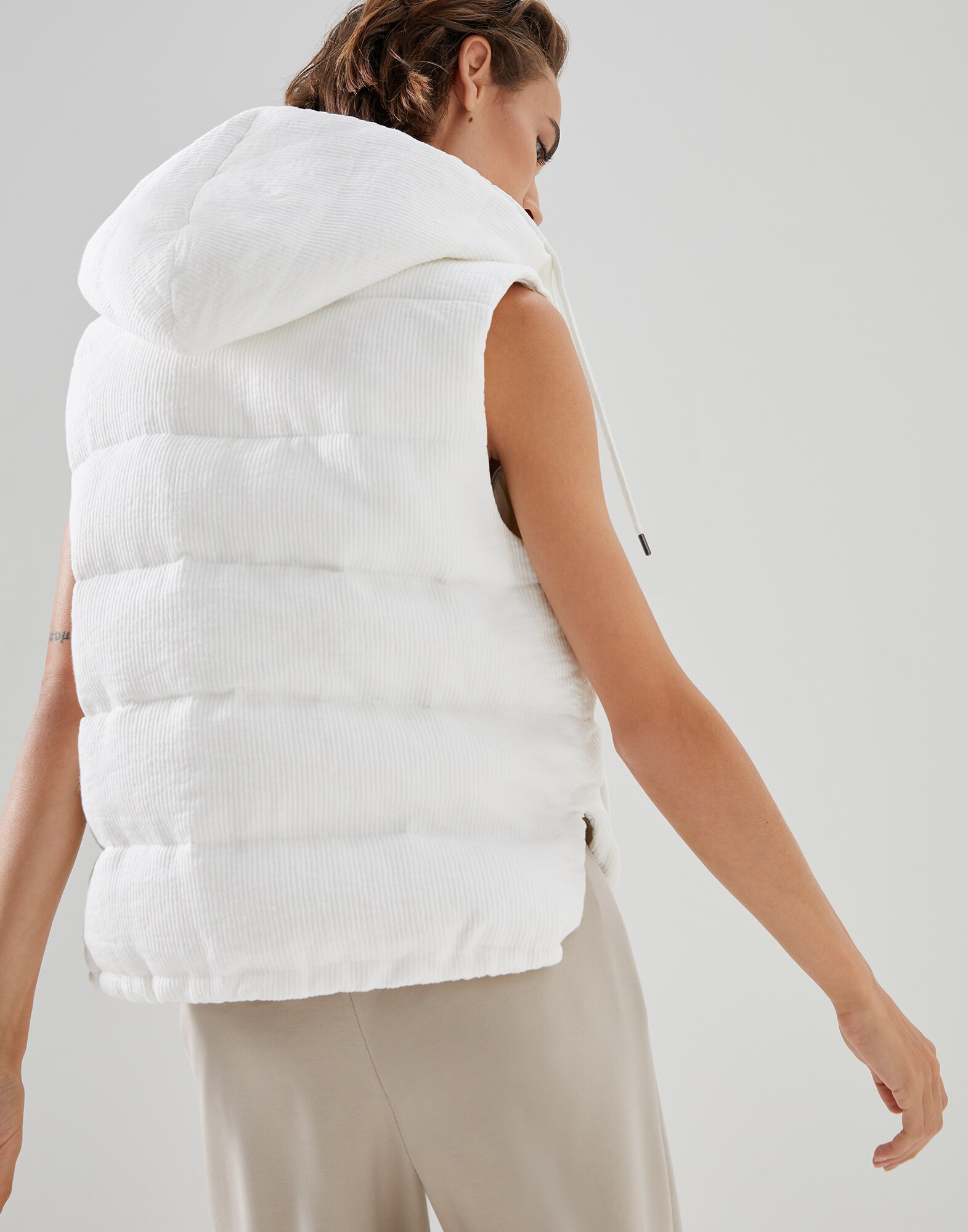 Down Vest - Back view
