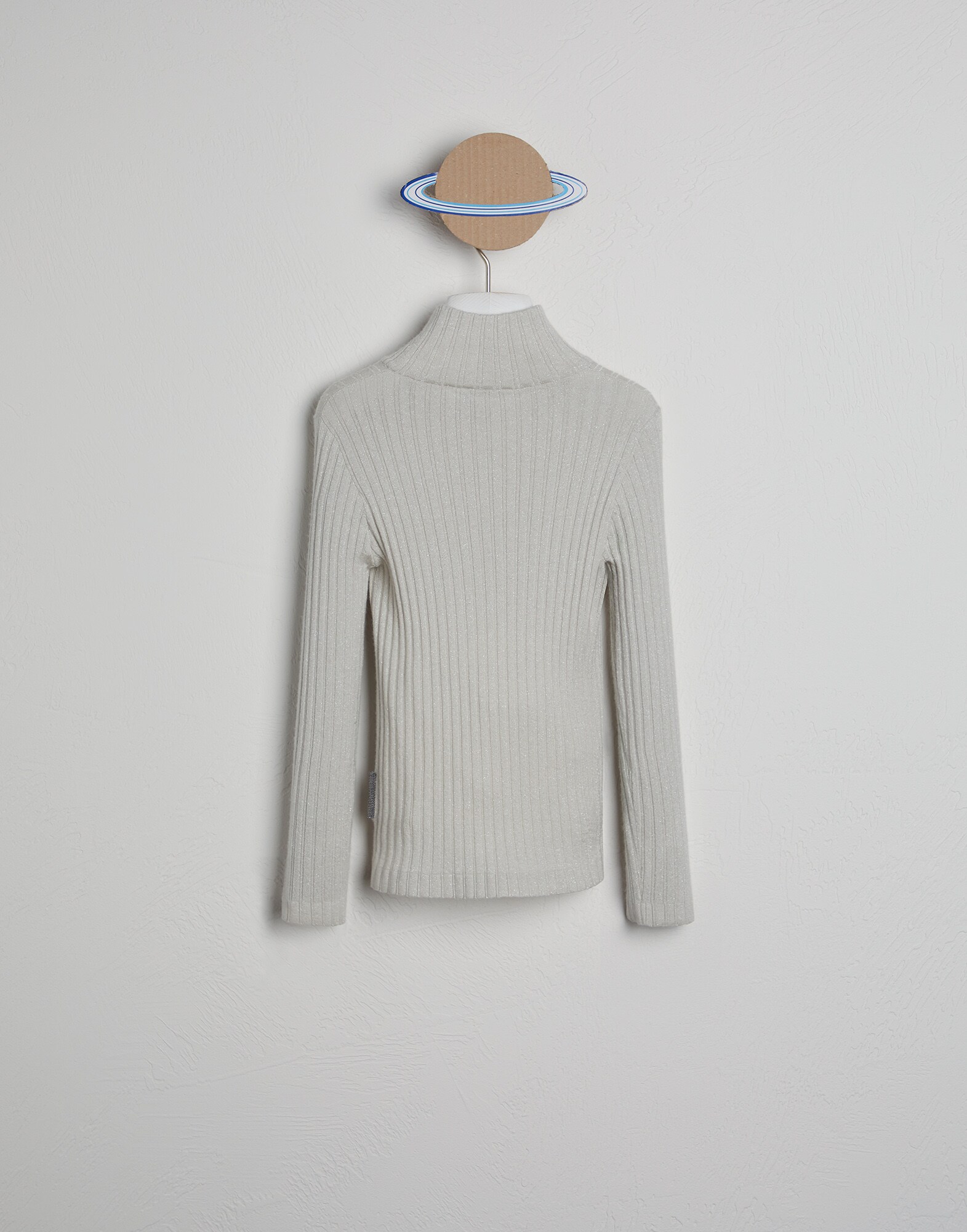 High Neck Sweater - Back view