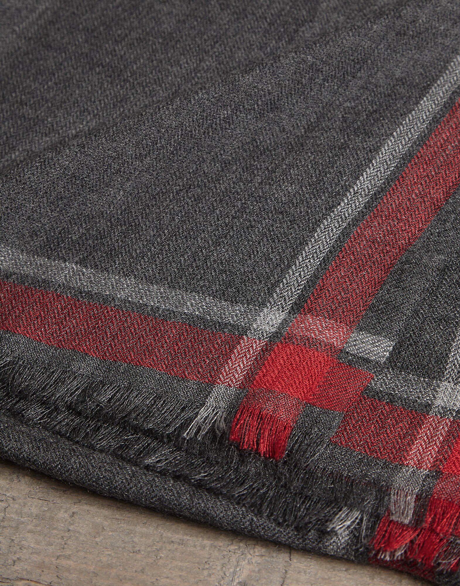 Patterned Scarf - Detail