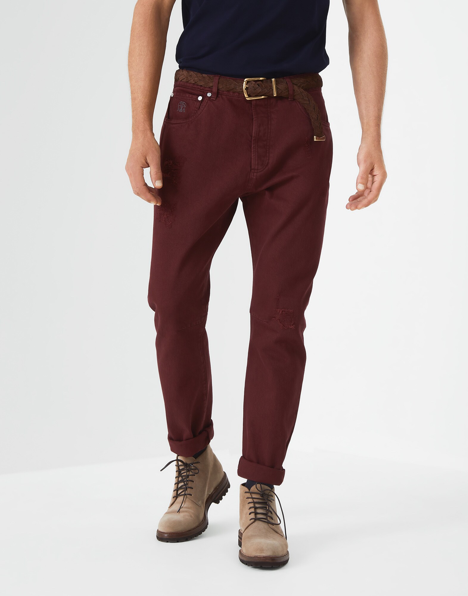 Denim Trousers - Front