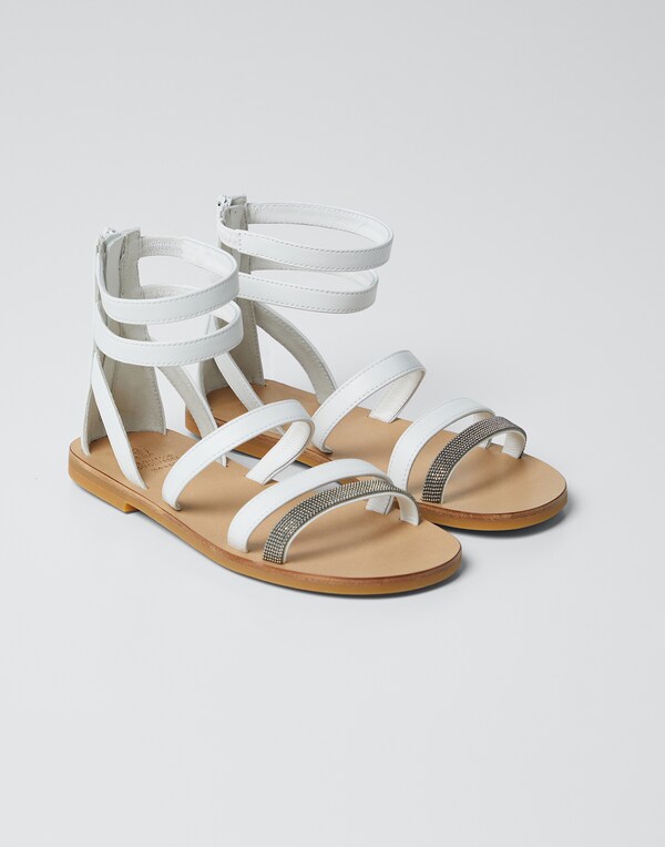 Calfskin sandals White Girl - Brunello Cucinelli