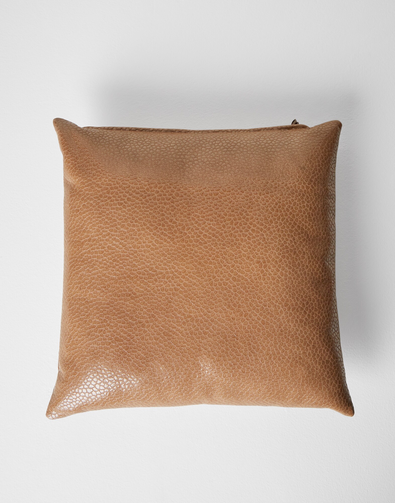 Coussins en cuir Brun Clair Lifestyle 1 - Brunello Cucinelli