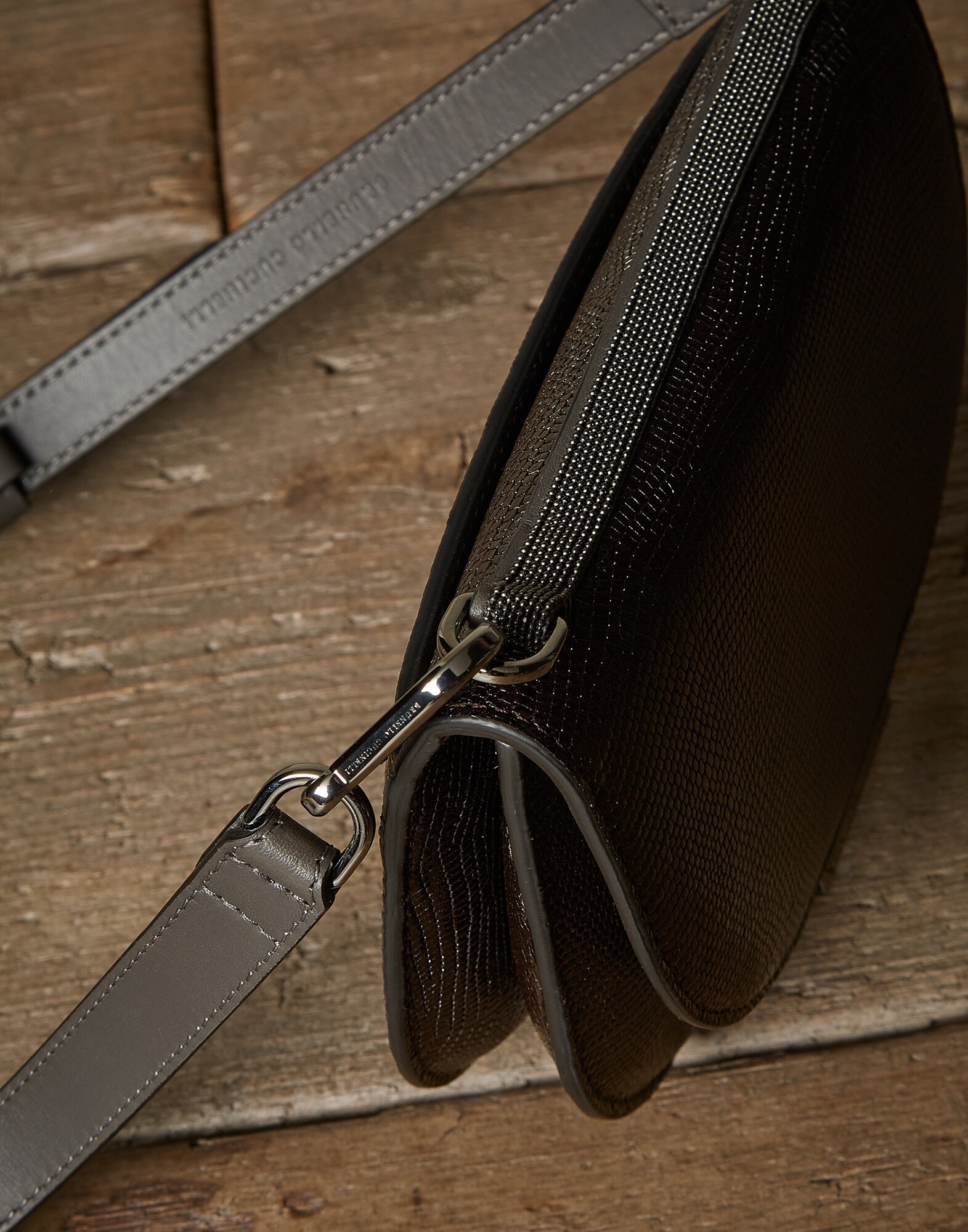 Shoulder Bag Rust Brown Woman 2 - Brunello Cucinelli