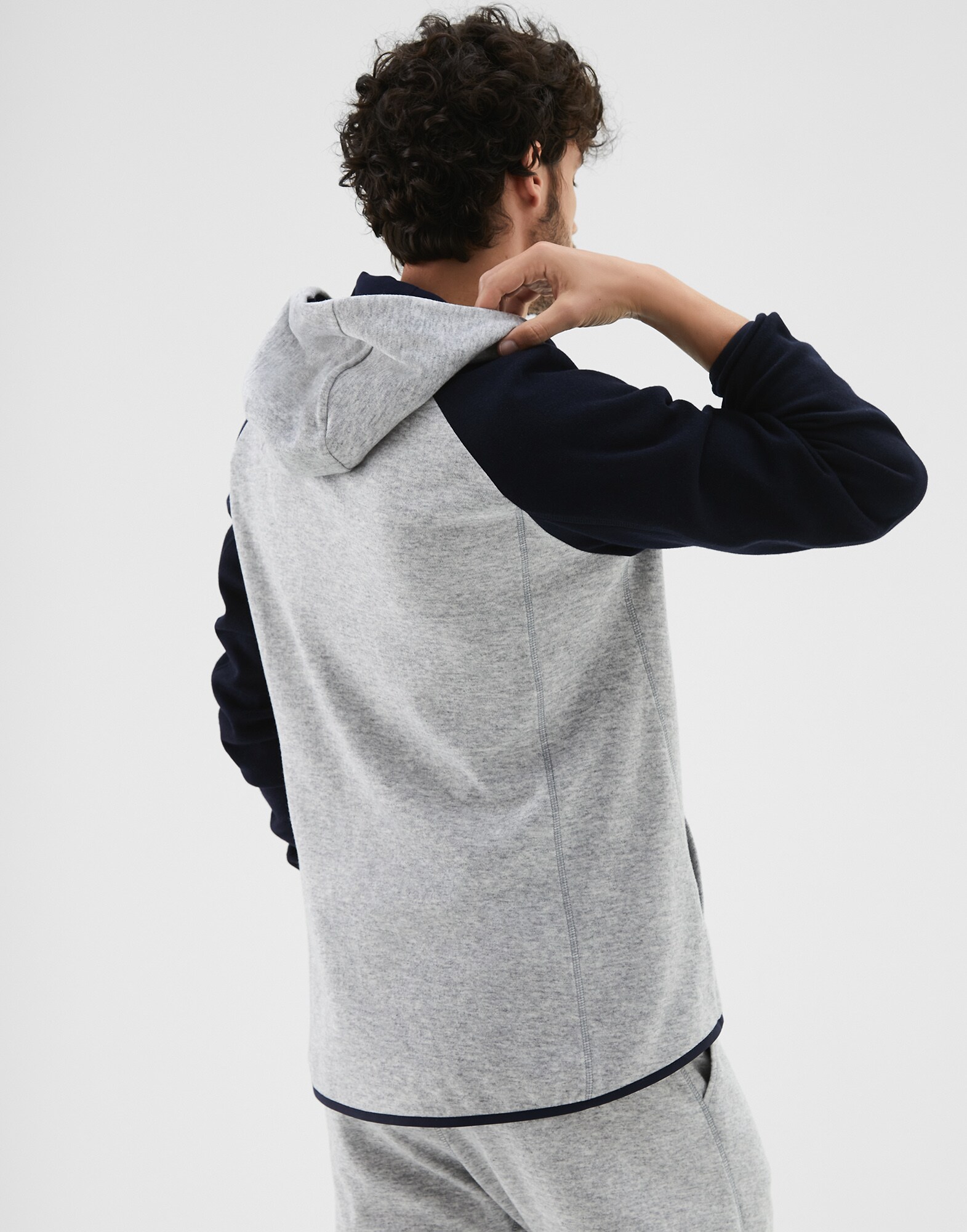 Sweatshirt Pearl Grey Man 1 - Brunello Cucinelli