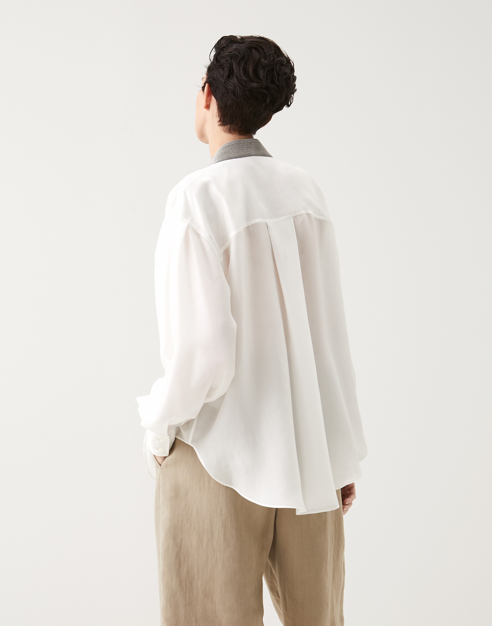 Camisa de Seda - Back