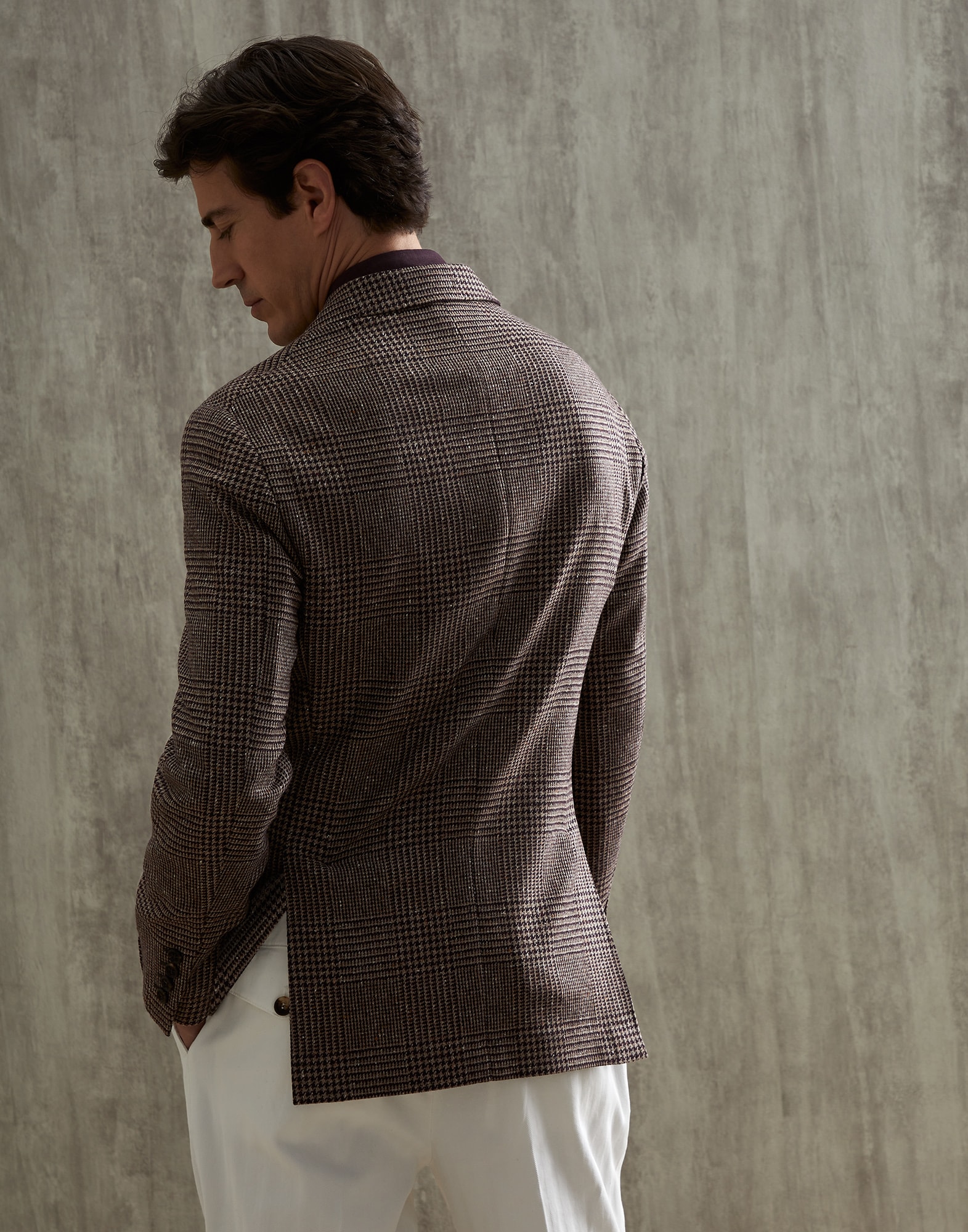 Single Breasted Blazer - Back view