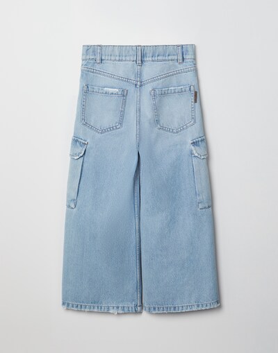 Denim Pants - Back view