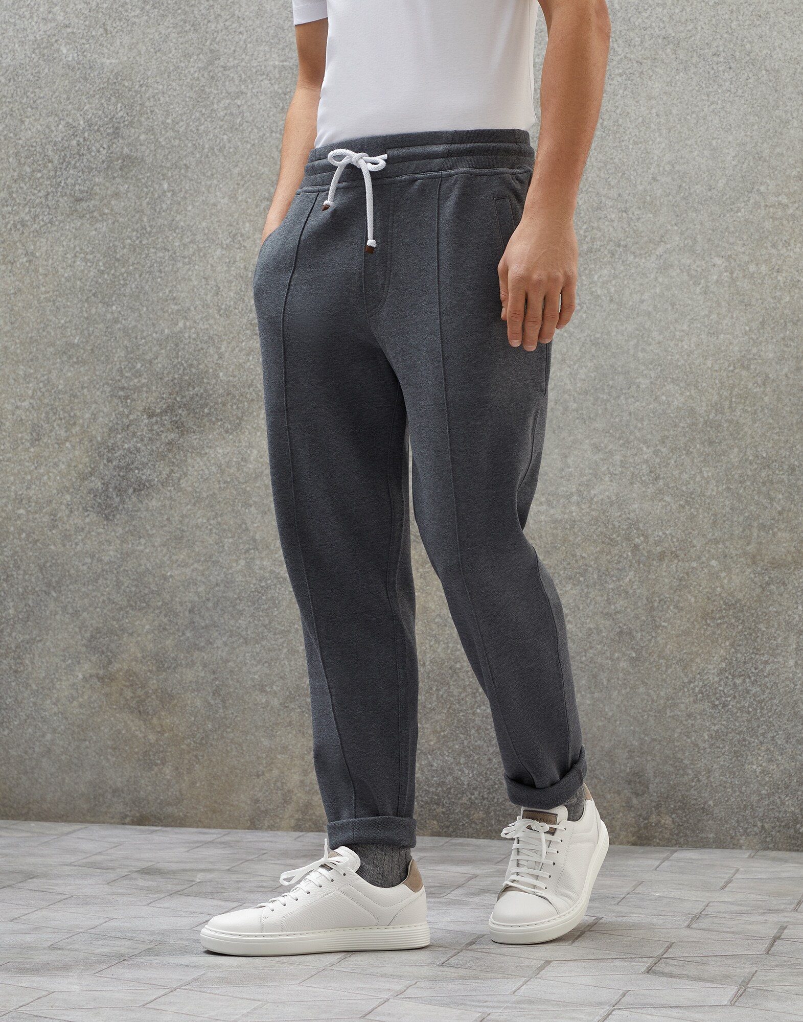 French terry trousers