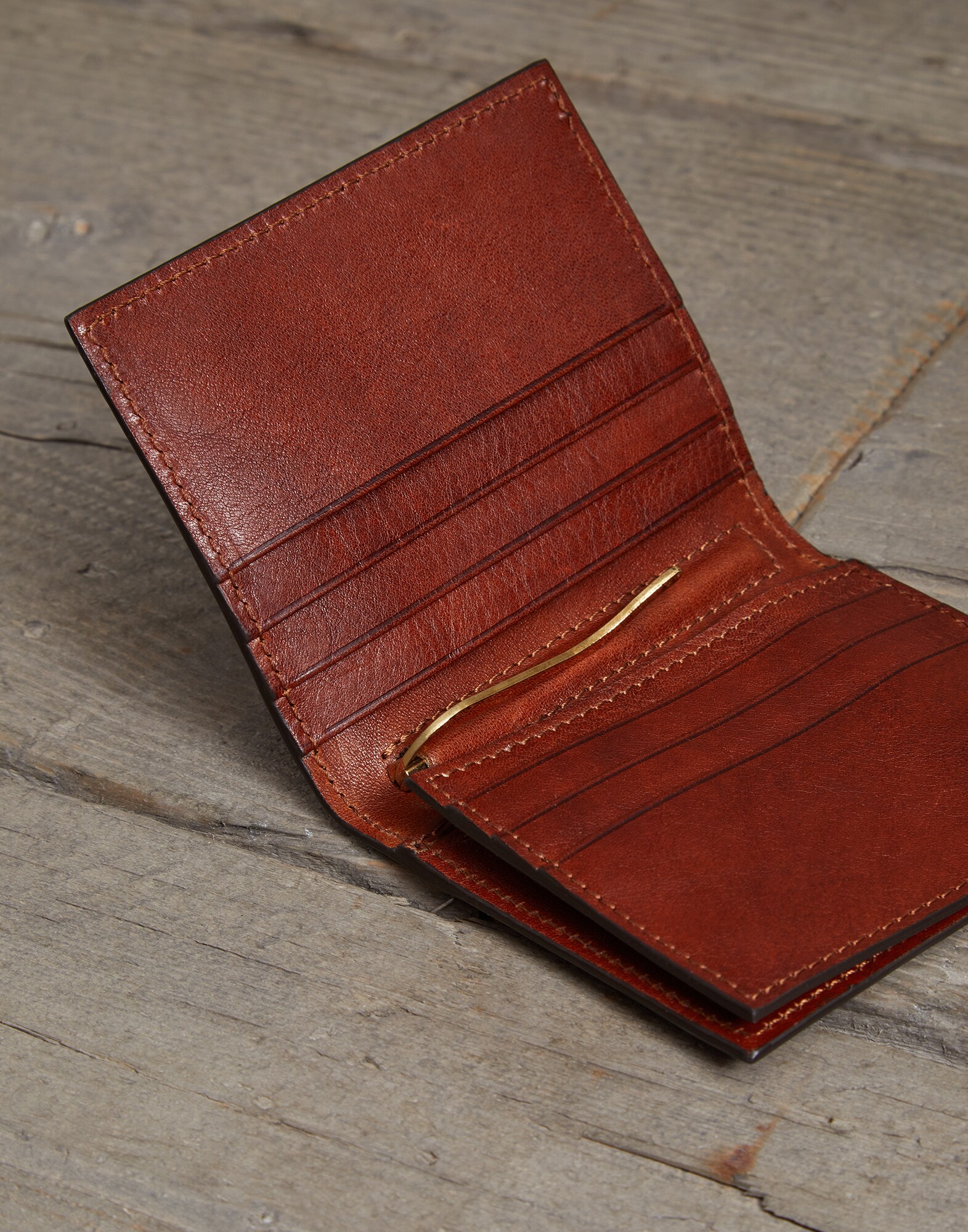Wallet Cognac Man 3 - Brunello Cucinelli
