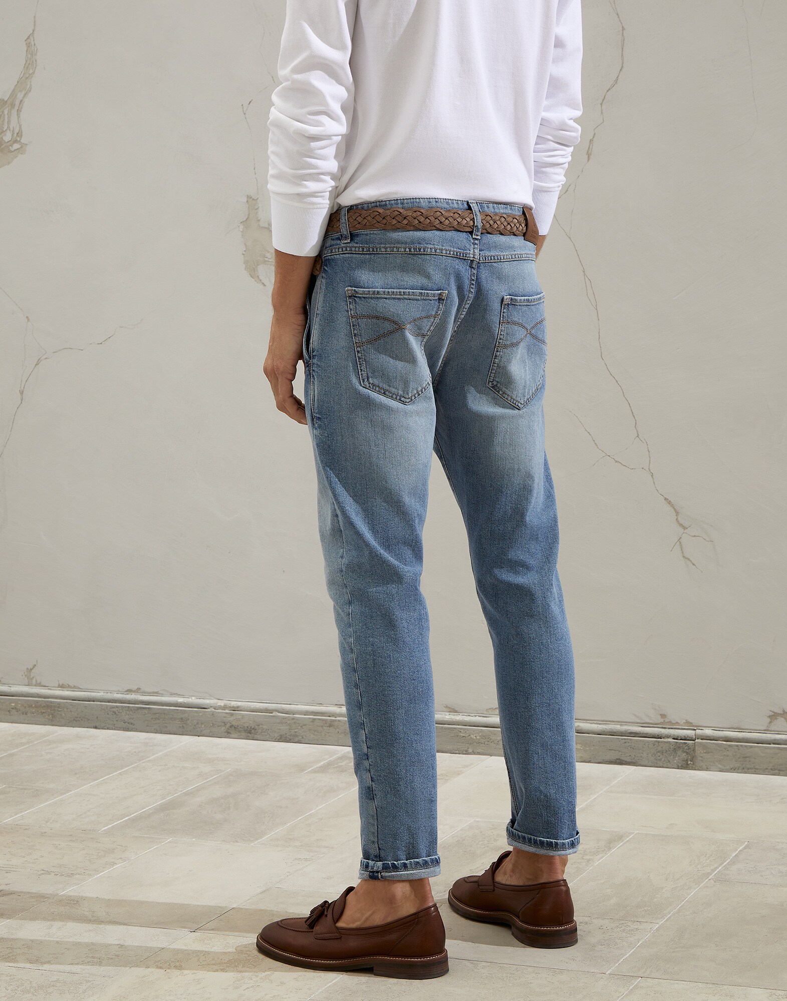 Denim Trousers - Back