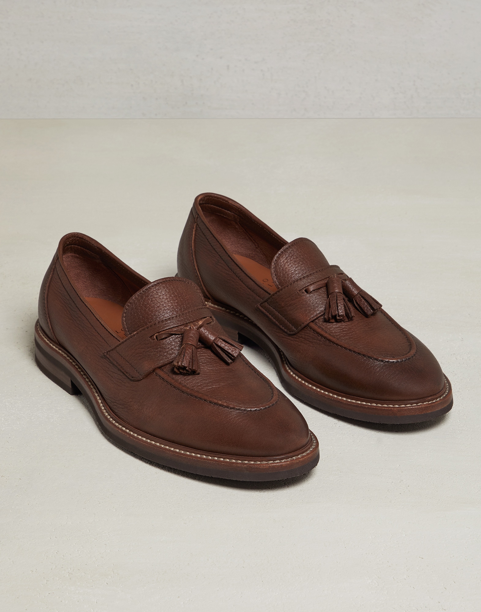 brunello cucinelli penny loafers