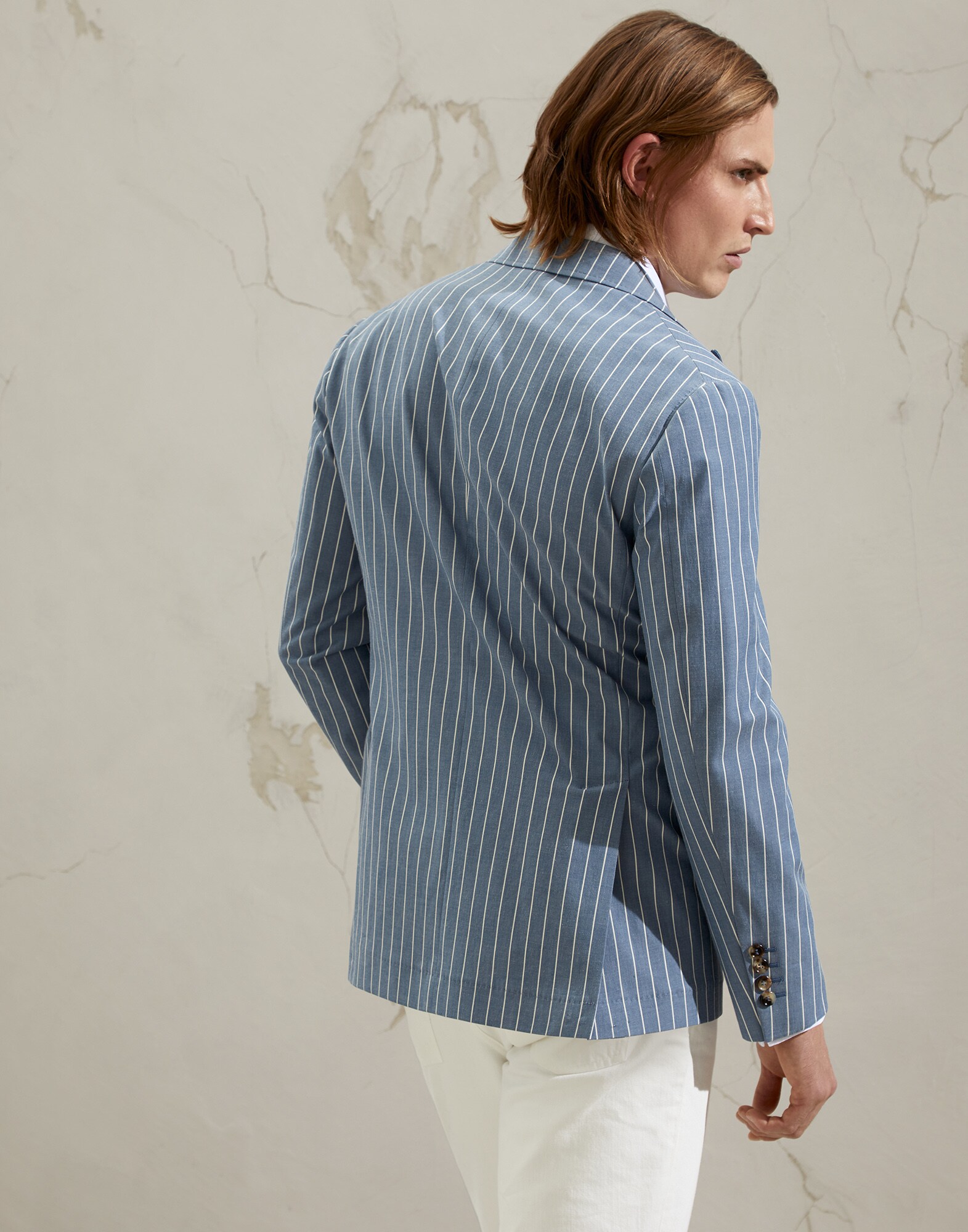 Chaqueta de Botonadura Simple - Back