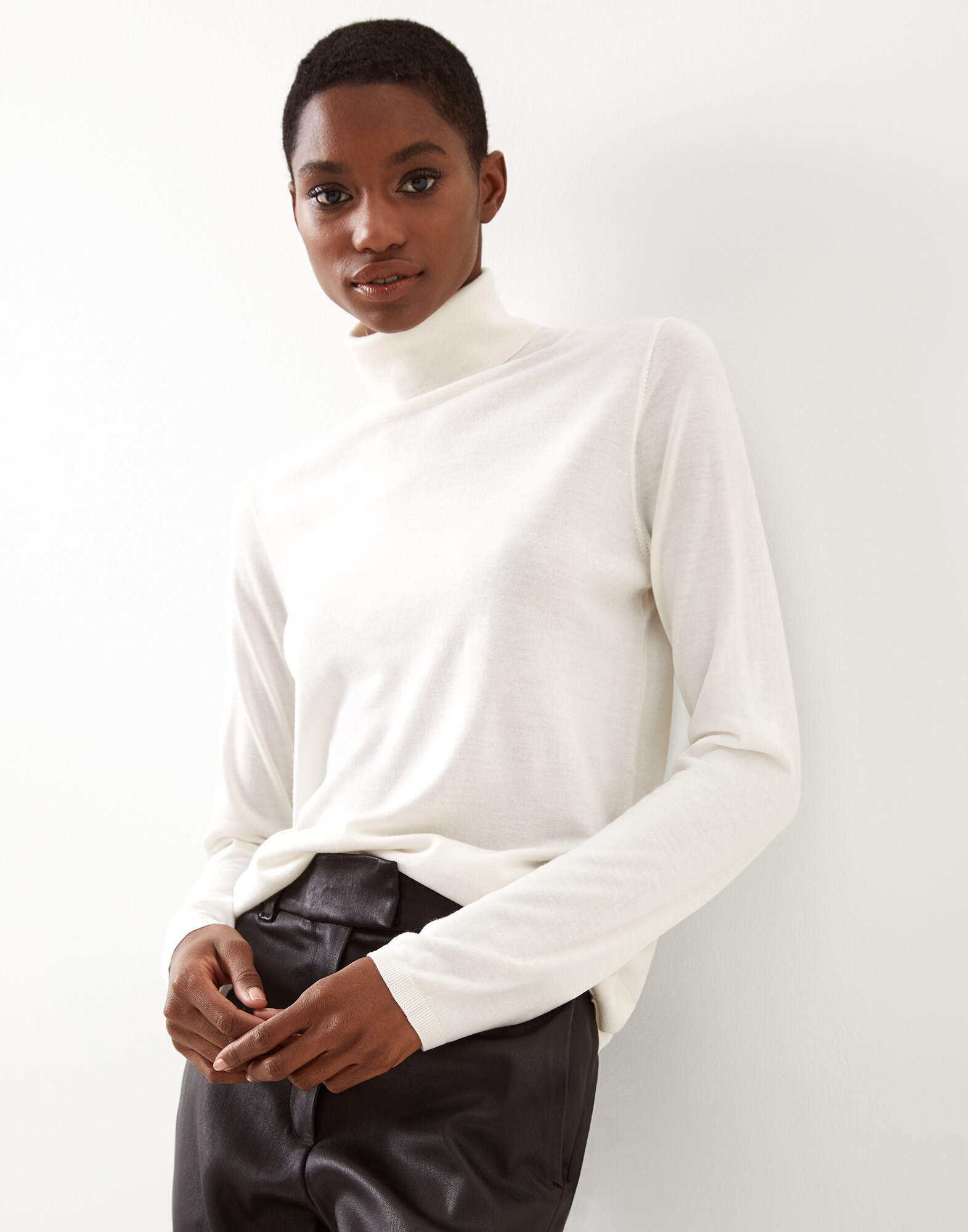 Lightweight sweater White Woman - Brunello Cucinelli