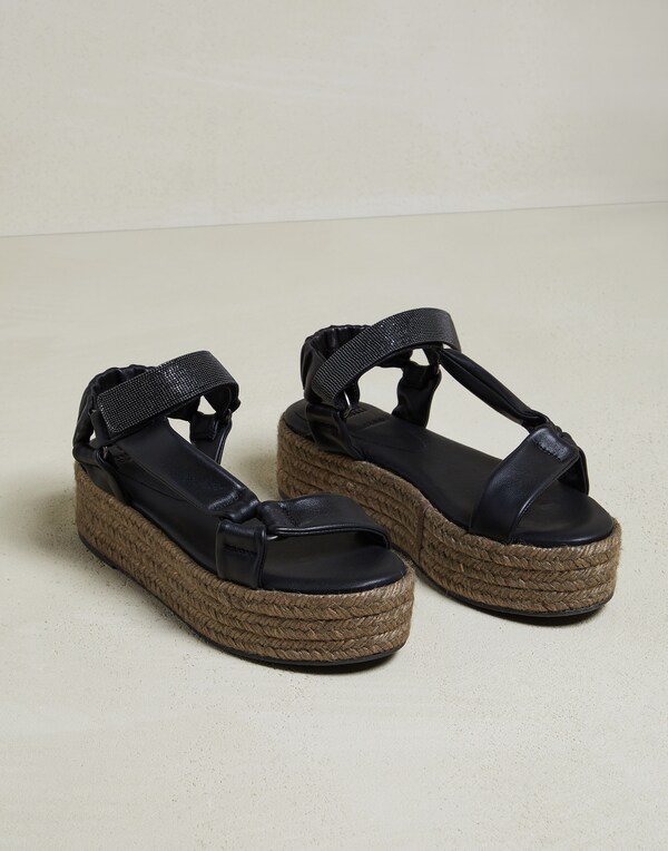Platform sandals Black Woman - Brunello Cucinelli 