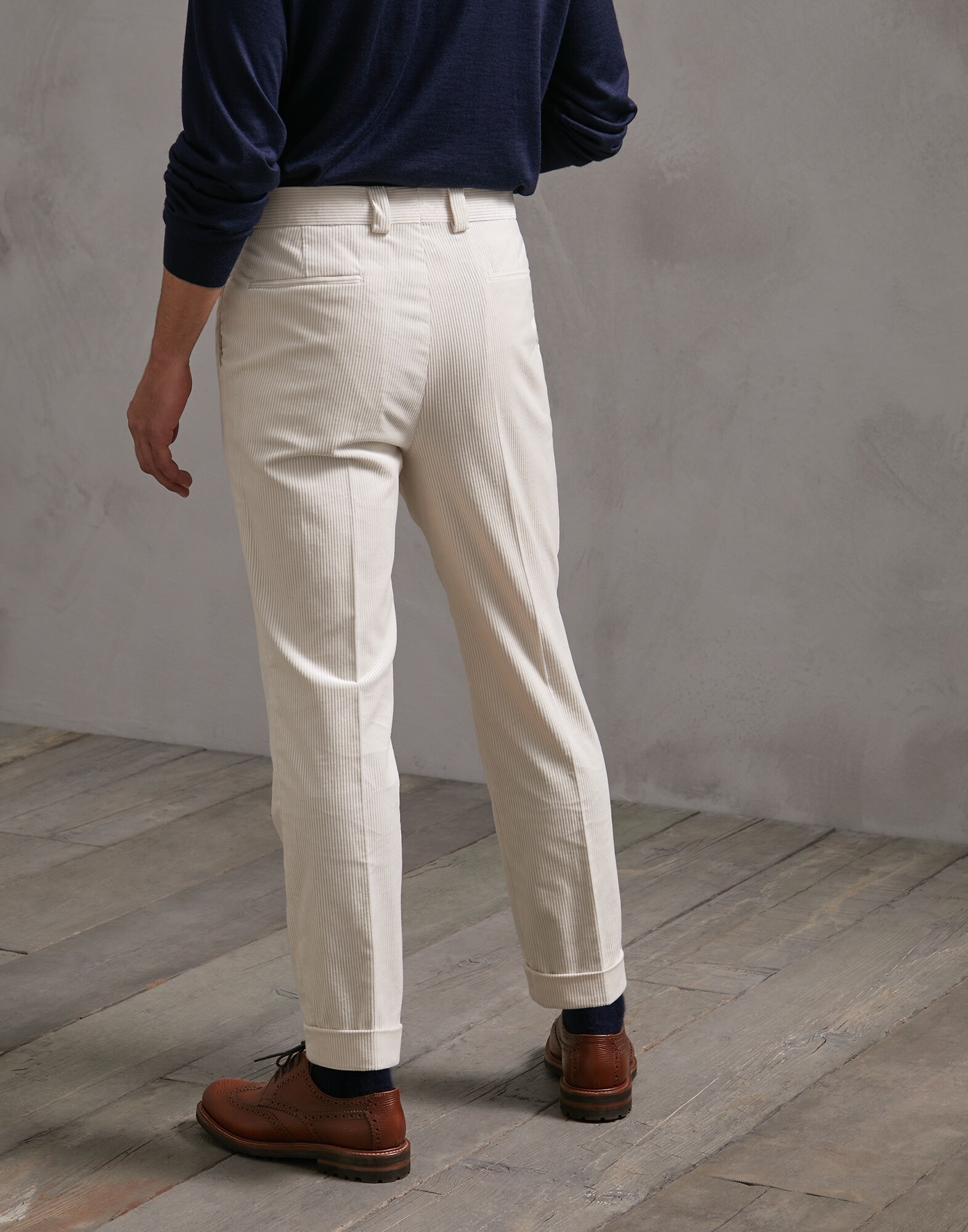 Trousers Milk Man 1 - Brunello Cucinelli