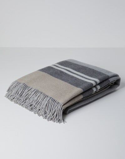 Cashmere Throw - Back view