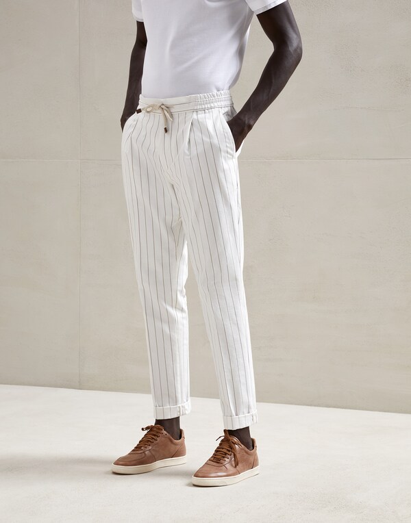 Comfort gabardine trousers White Man - Brunello Cucinelli 