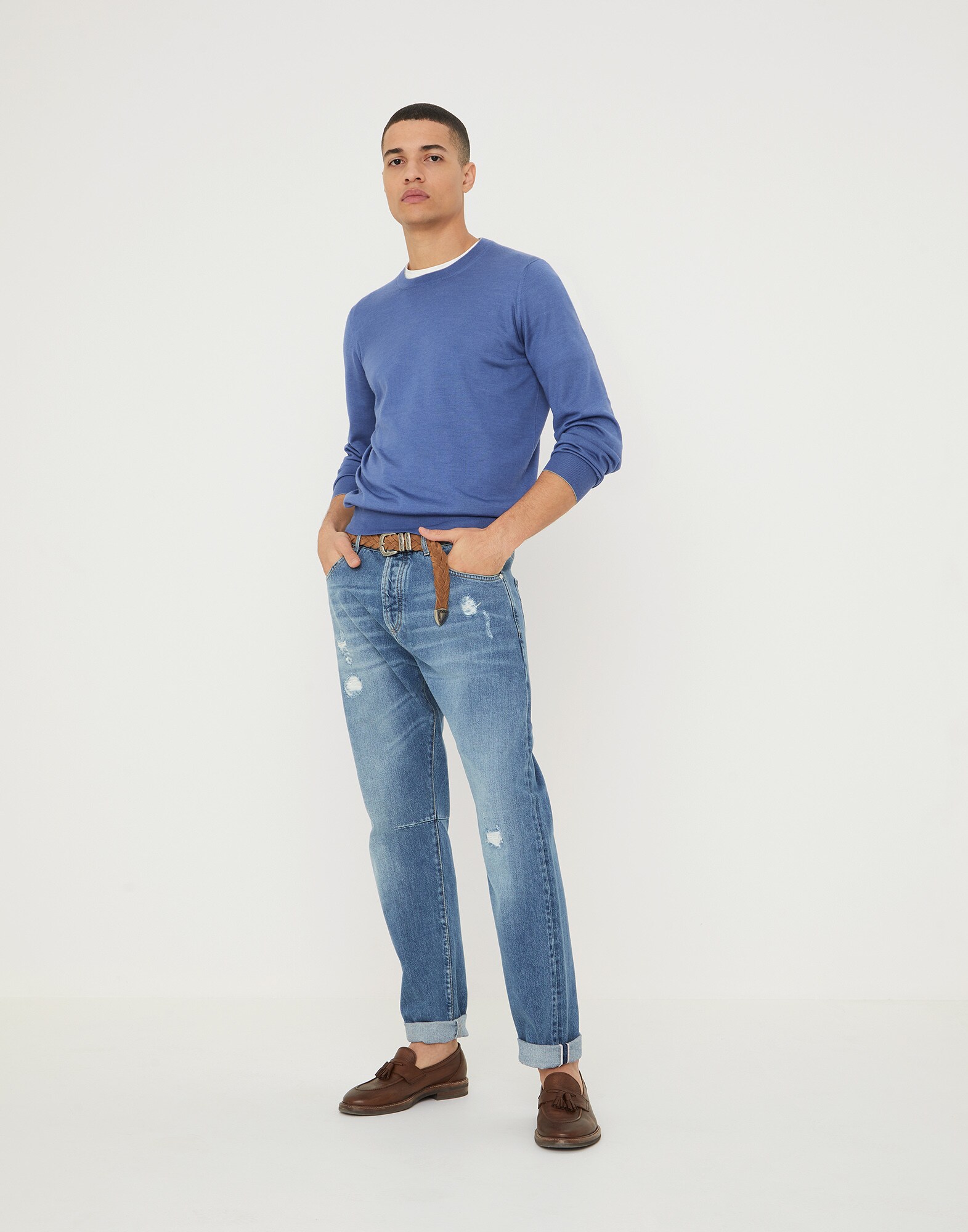 Pull Ras-de-cou - Look