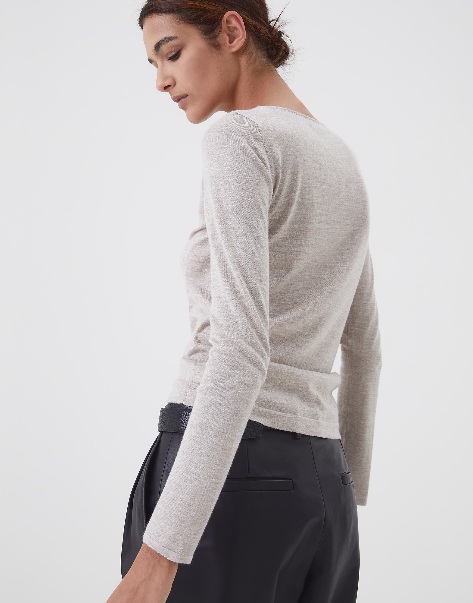 Scoop Neck - Back view
