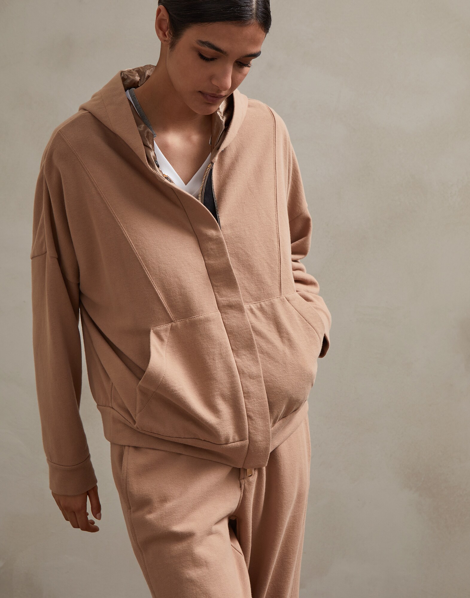 Sweatshirt Chameau Femme 1 - Brunello Cucinelli