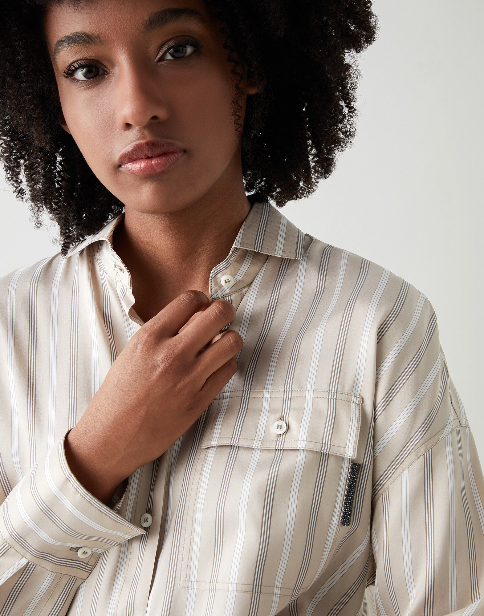 Chemise en Soie - Vue détail