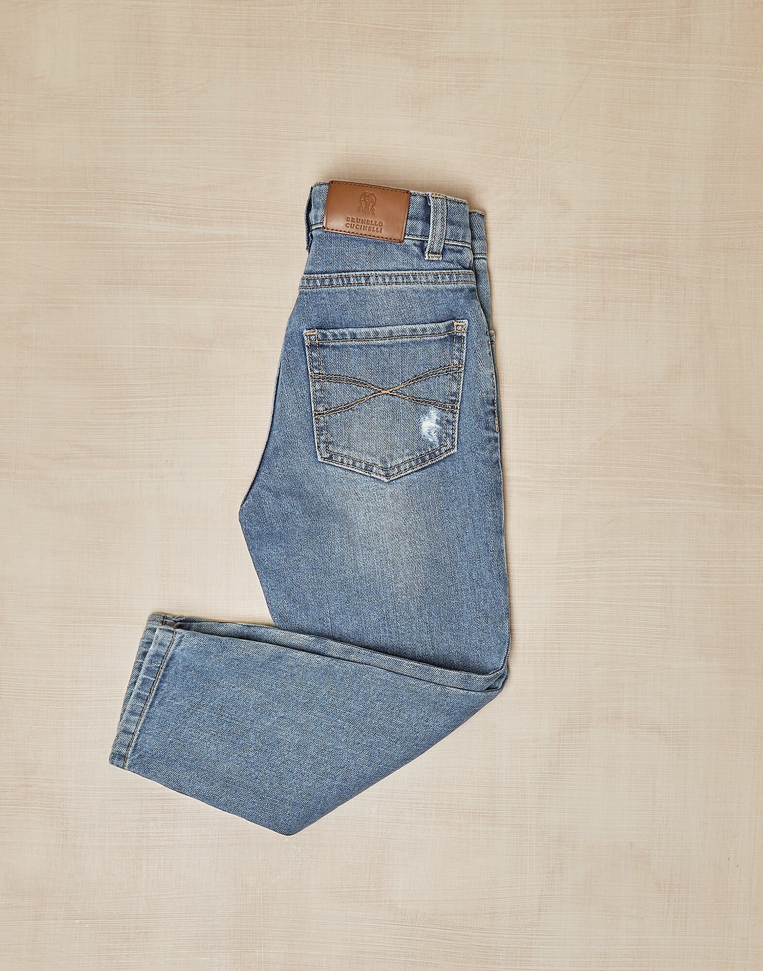 Denim trousers - Back view