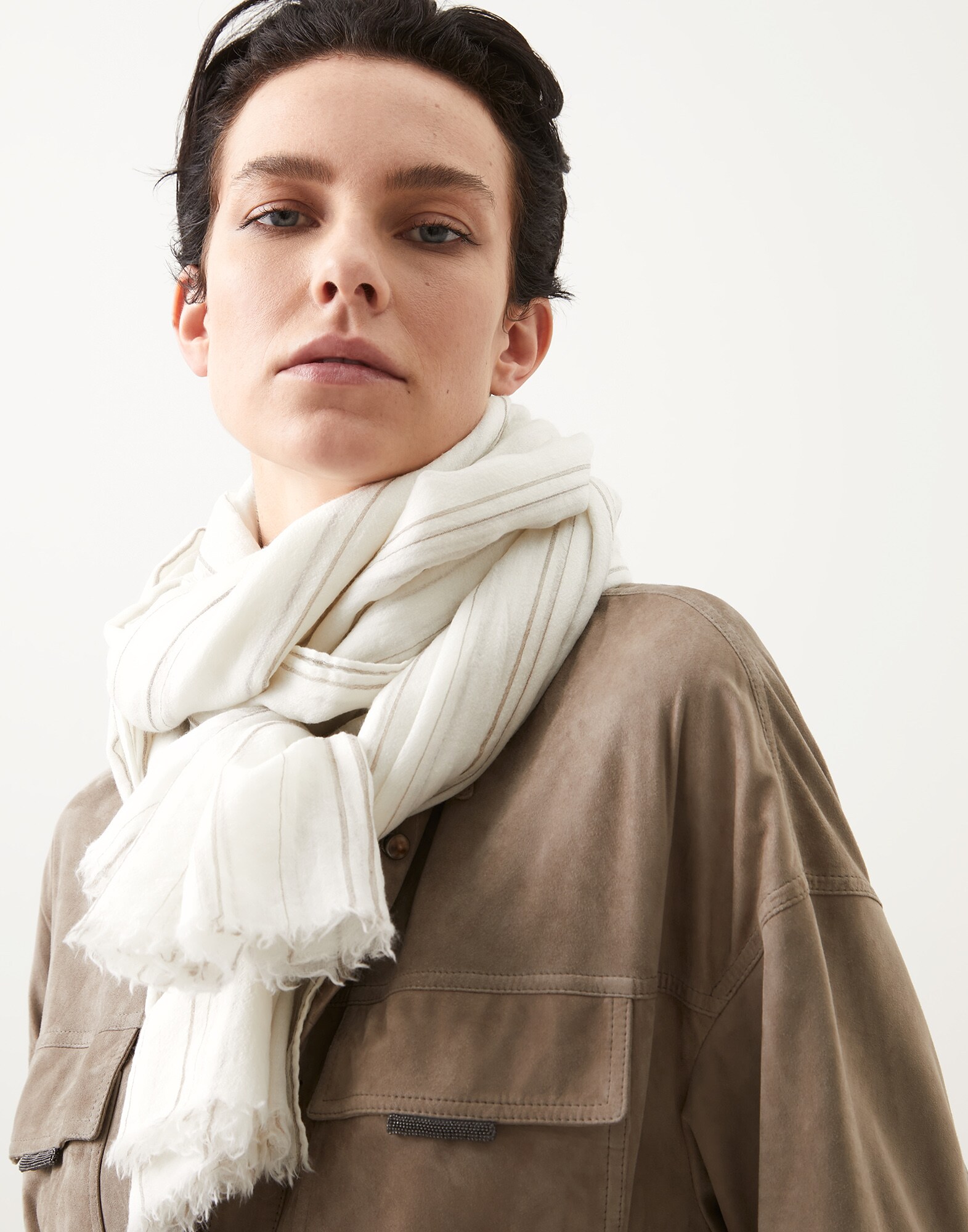Patterned Scarf - Editorial