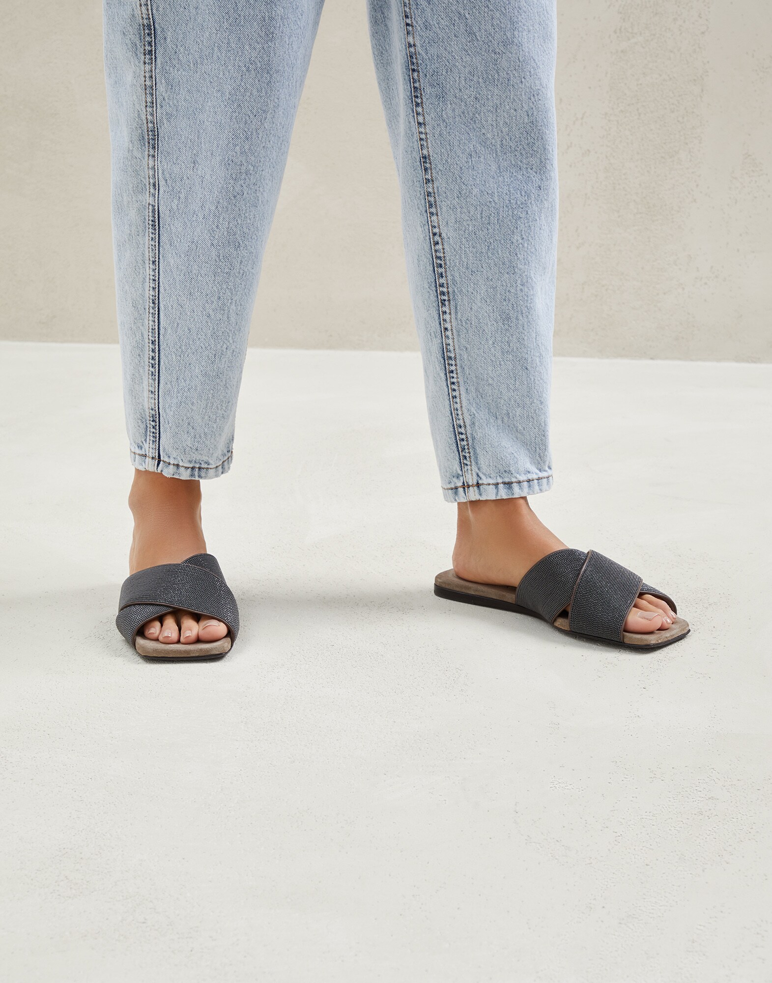 Sandalias Slide - Vista editorial
