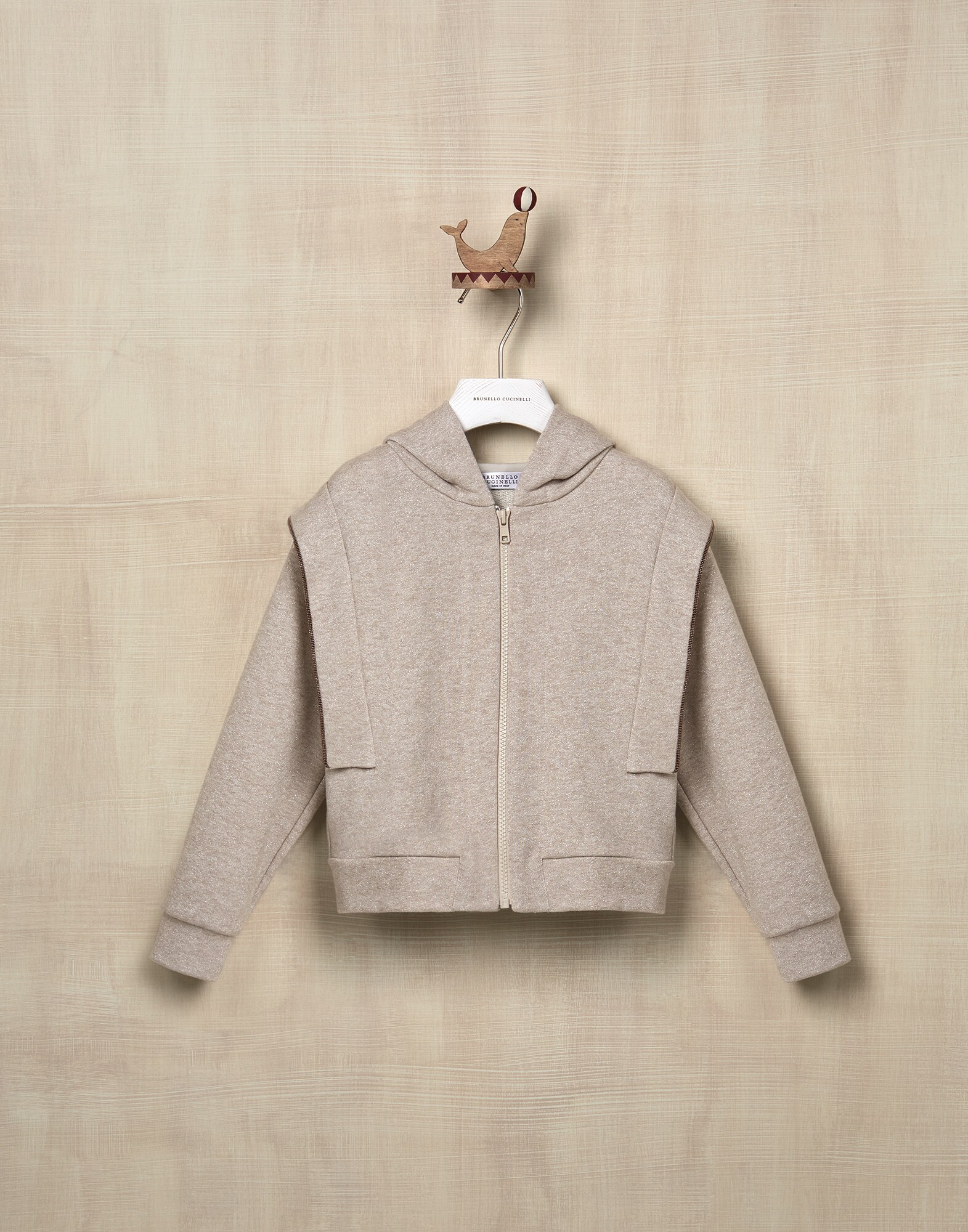 Topwear Beige Girl 0 - Brunello Cucinelli