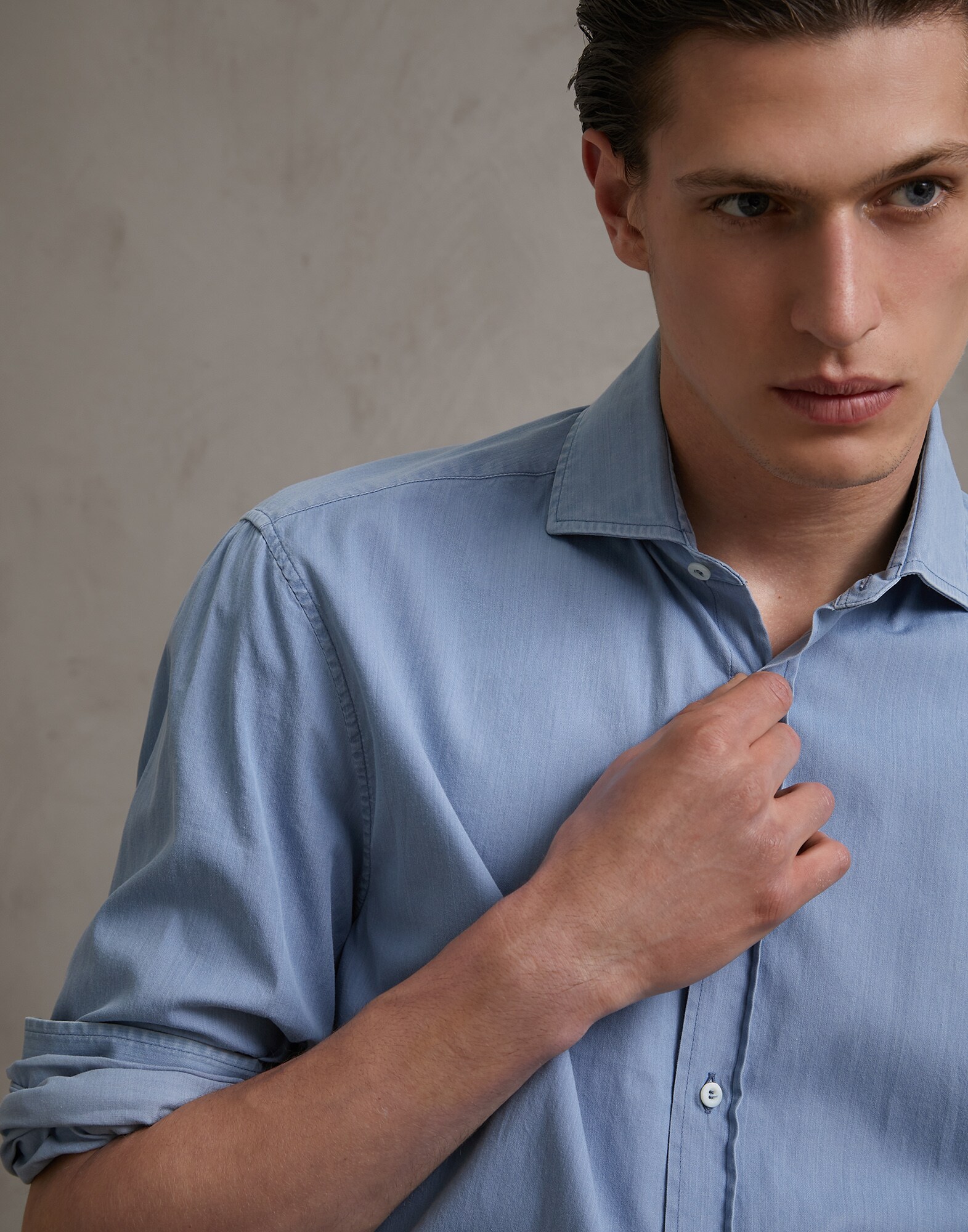 French Collar Shirt - Detail