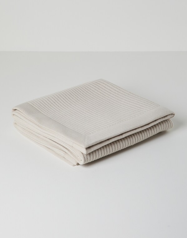 Knit blanket Sand Baby Capsule - Brunello Cucinelli 
