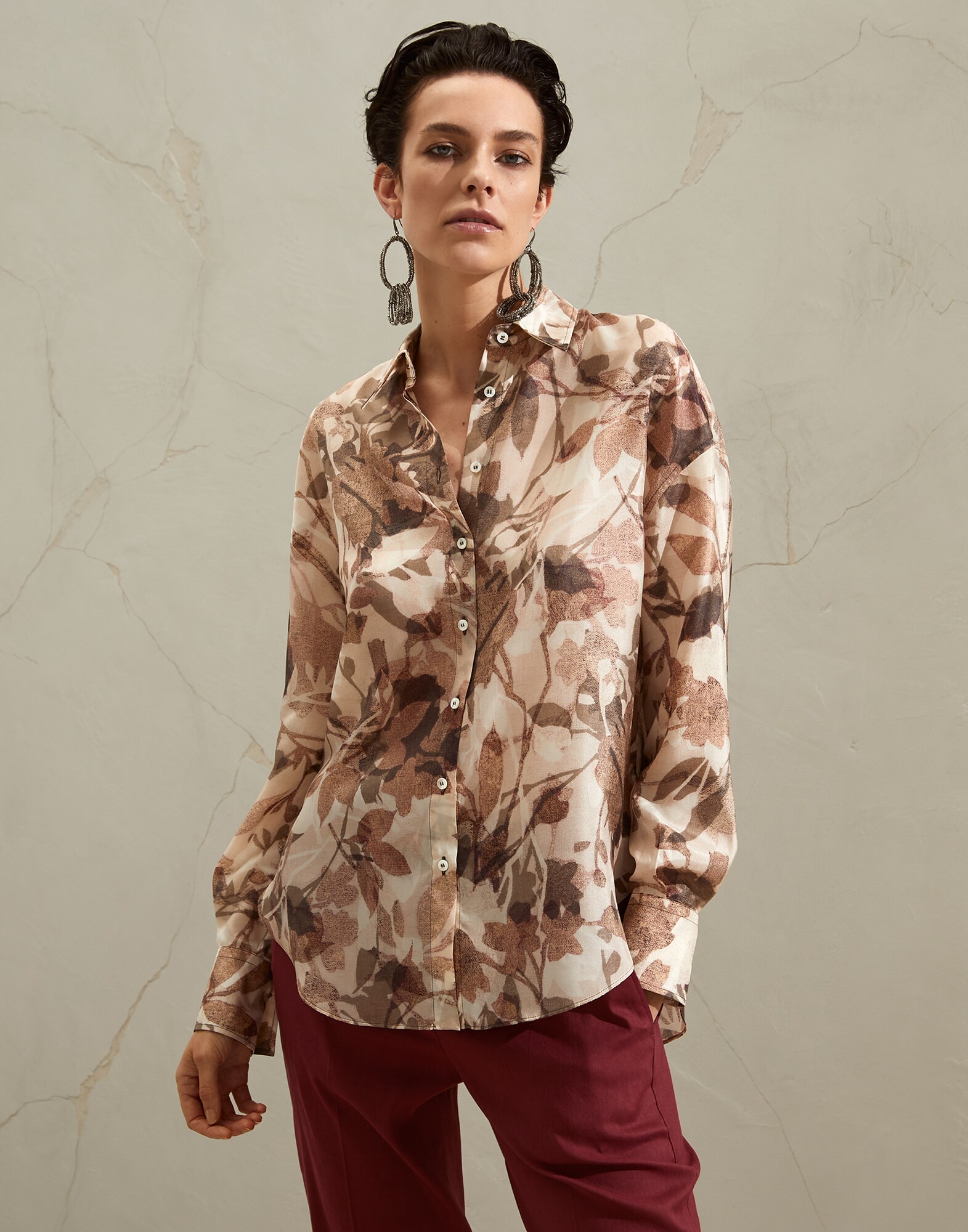 Silk Shirt - Front view