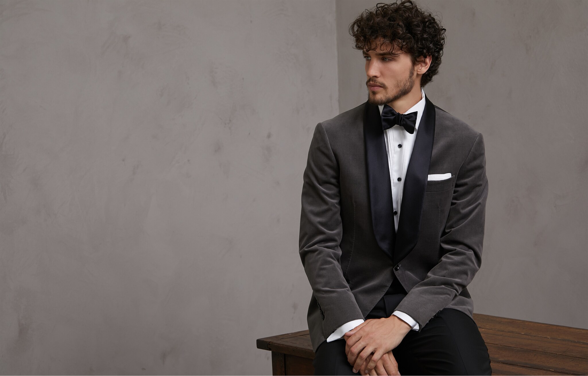Tuxedo Jacket Medium Grey Man 5 - Brunello Cucinelli