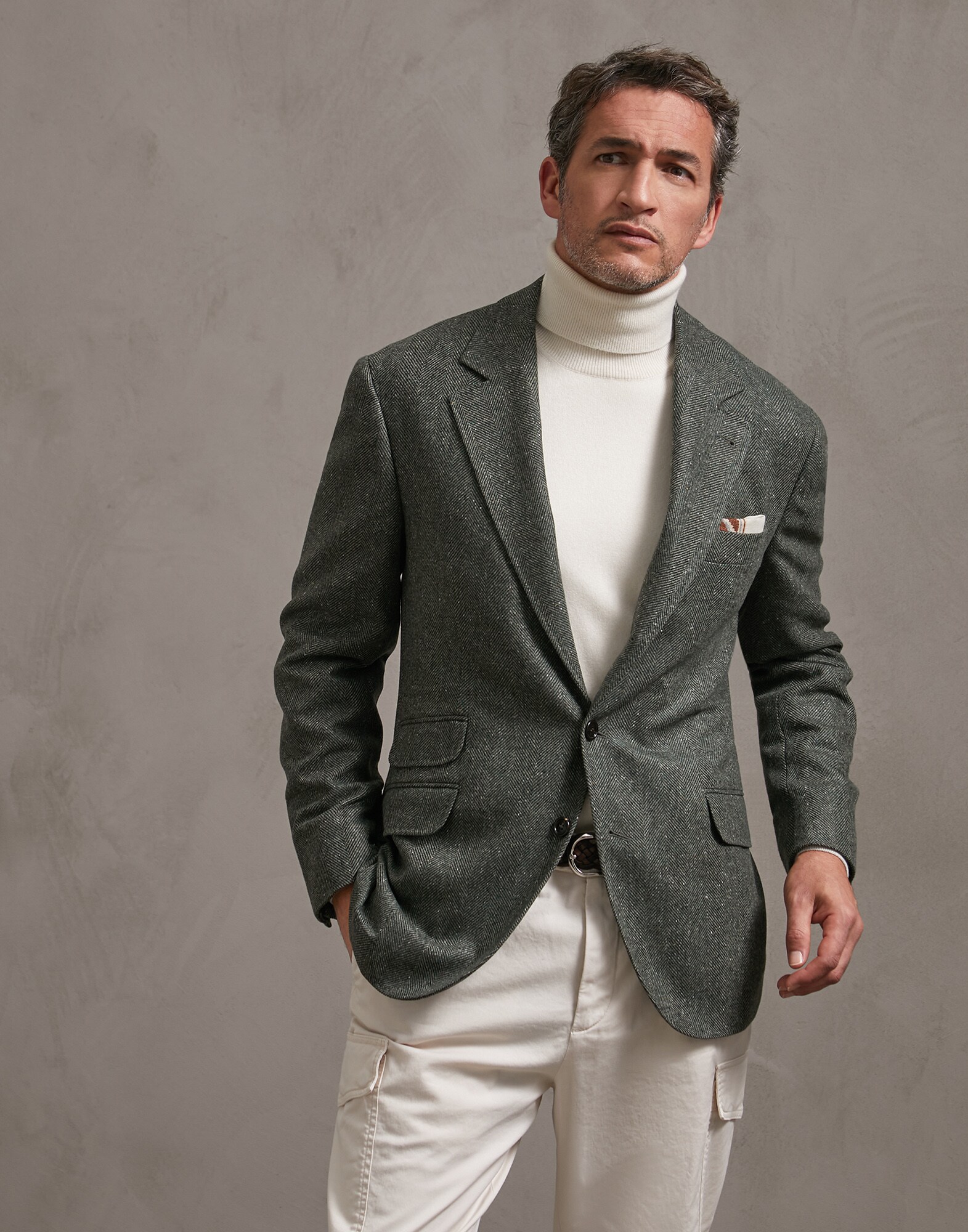 Single Breasted Blazer - Front view