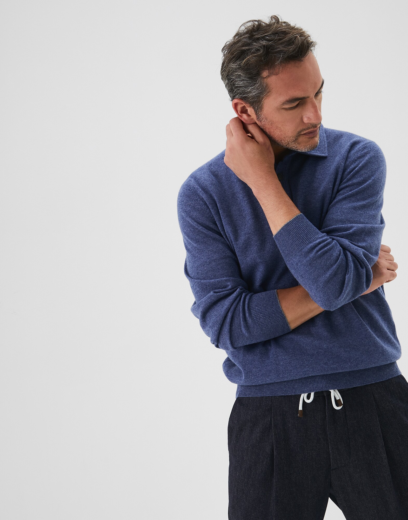 Polo-Style Sweater - Editorial
