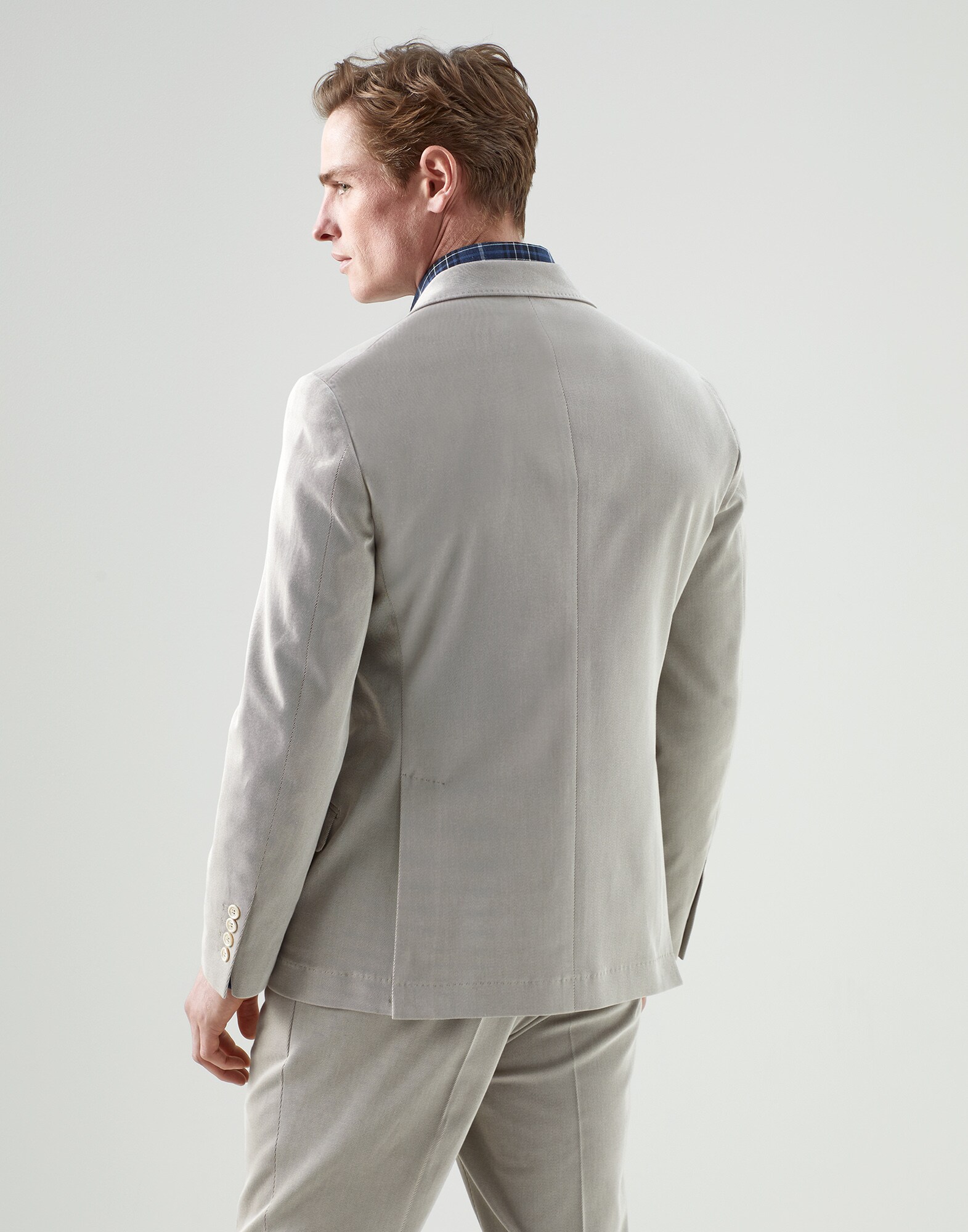 Single Breasted Blazer - Back view