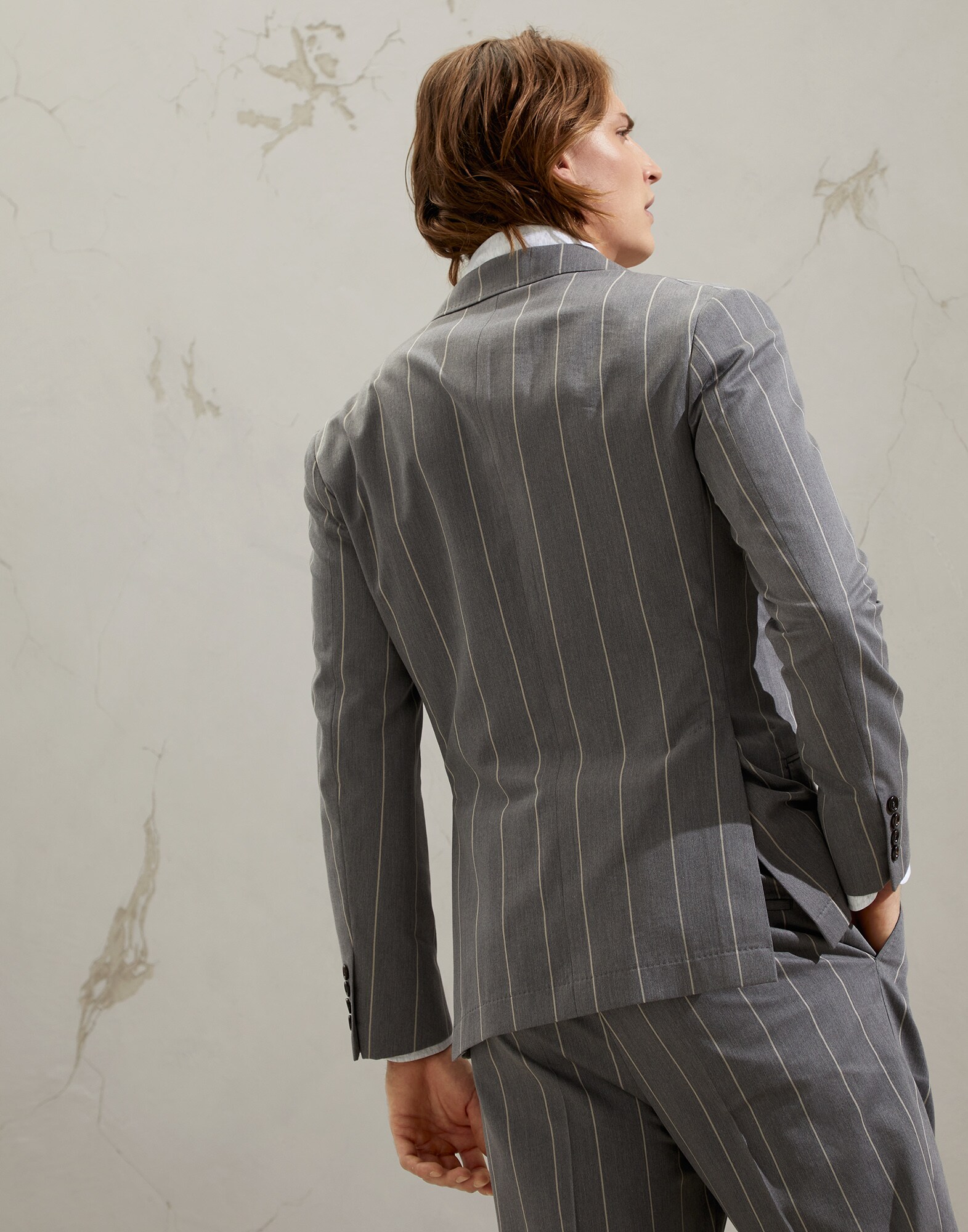 Single Breasted Blazer - Back