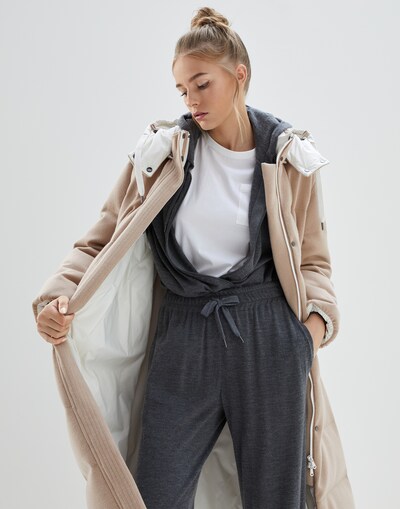 Knit Down Jacket - Editorial view
