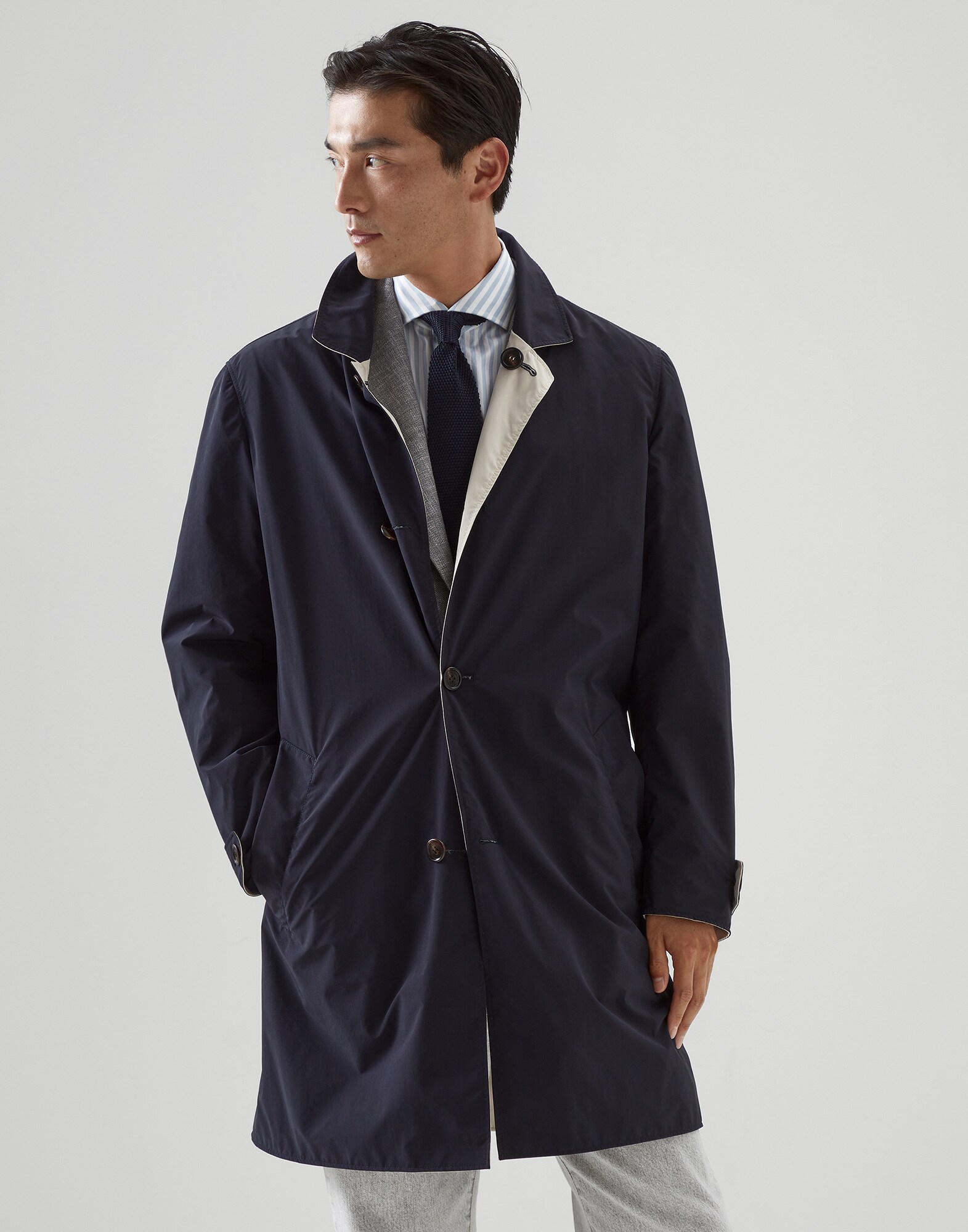 Wendejacke Blau Herren - Brunello Cucinelli