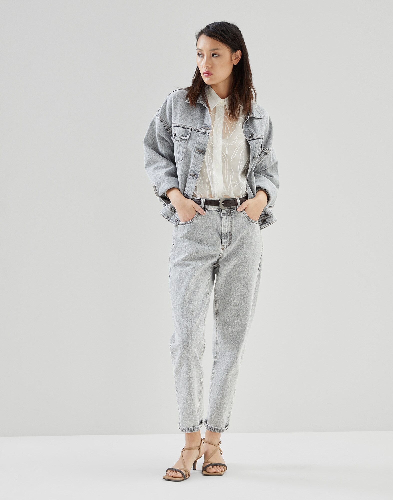 Chemise en Soie - Vue tenue complète