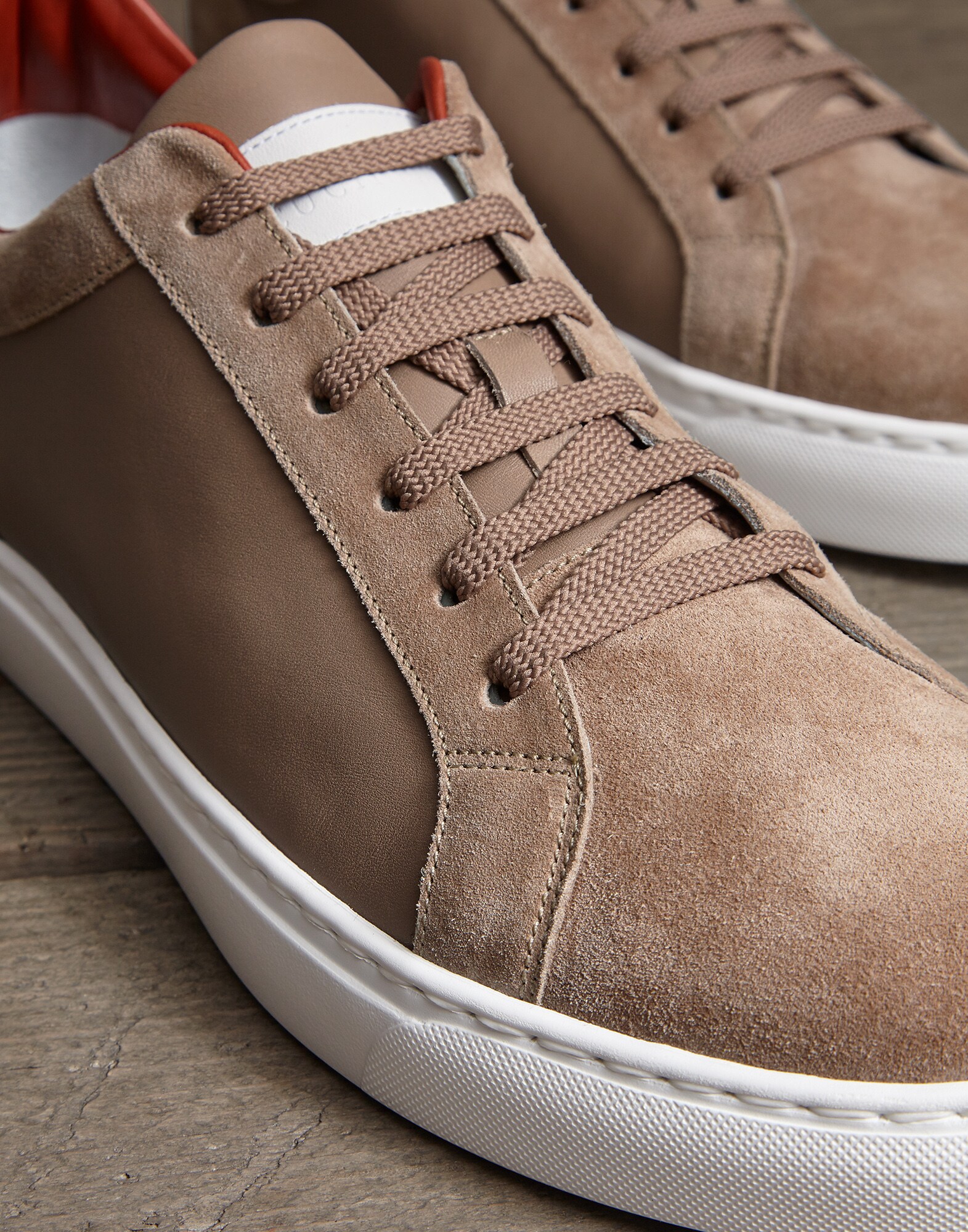 Sneakers Gris Ceniciento Hombre 2 - Brunello Cucinelli