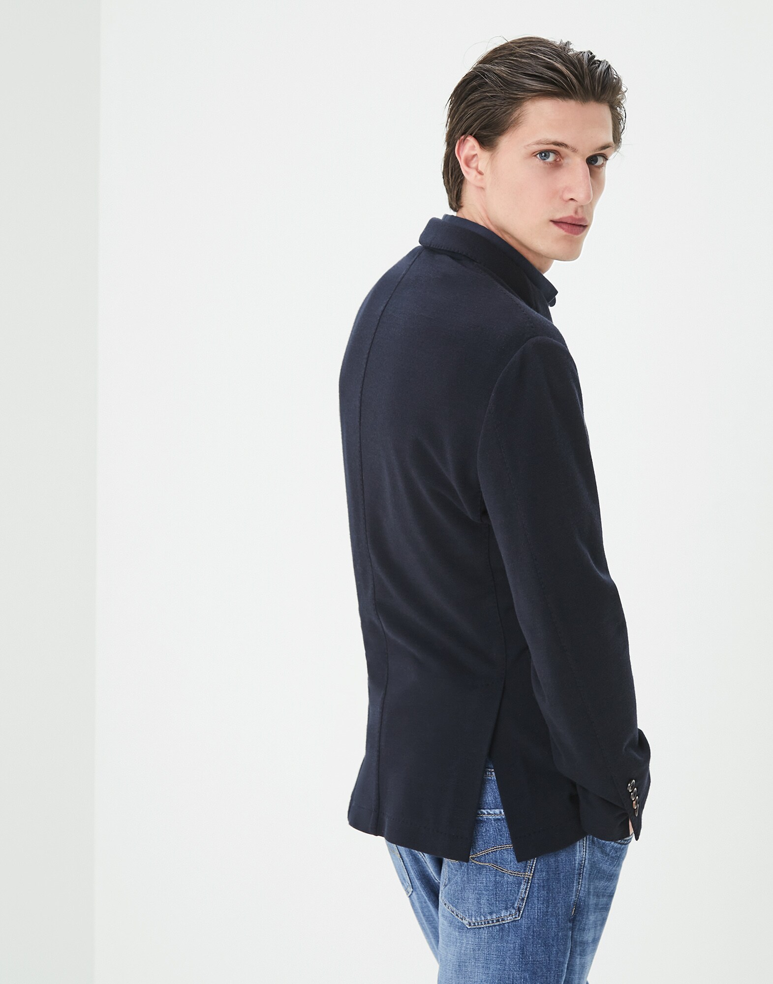 Chaqueta de Botonadura Simple - Back