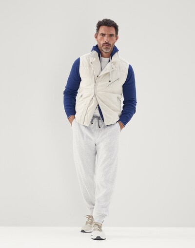 Zip-front Cardigan - Full look
