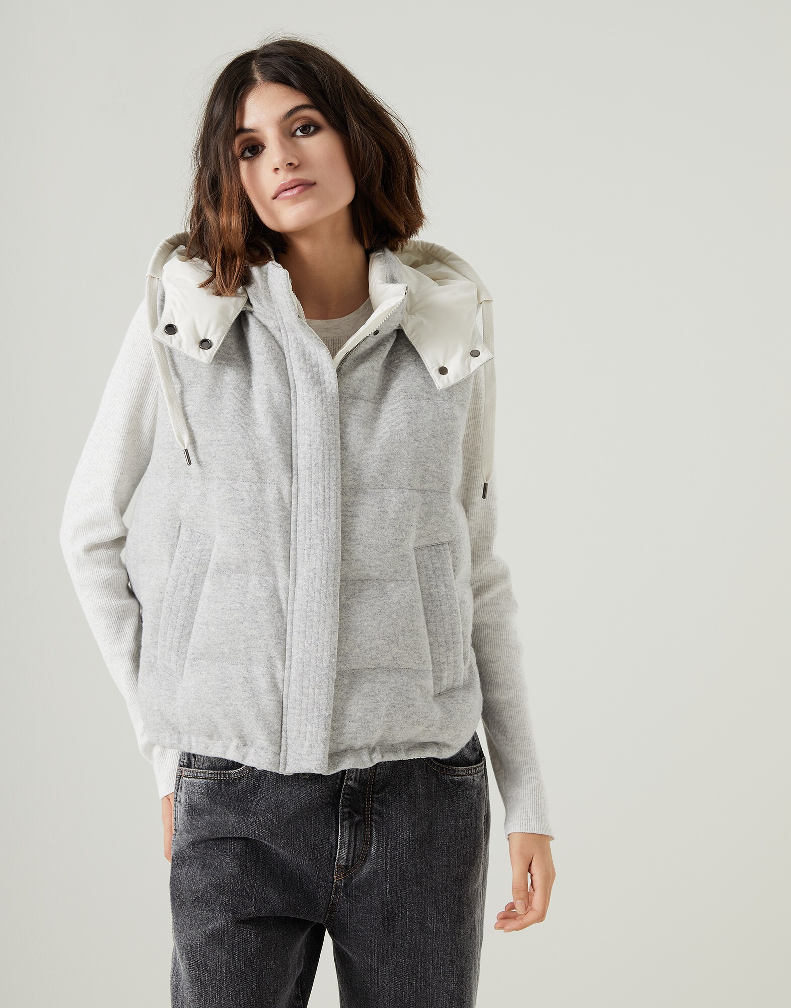 Down Vest - Front view
