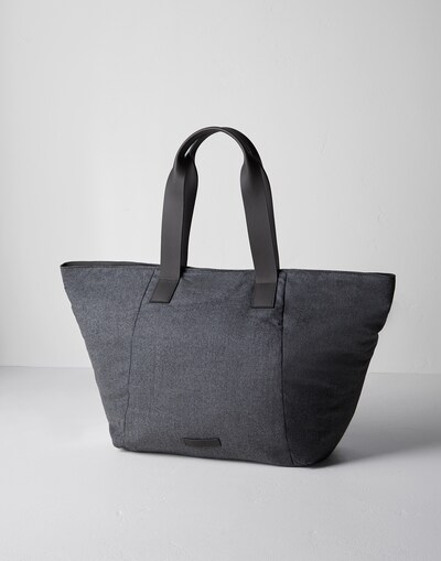 Tote bag Medium Grey Lifestyle - Brunello Cucinelli 